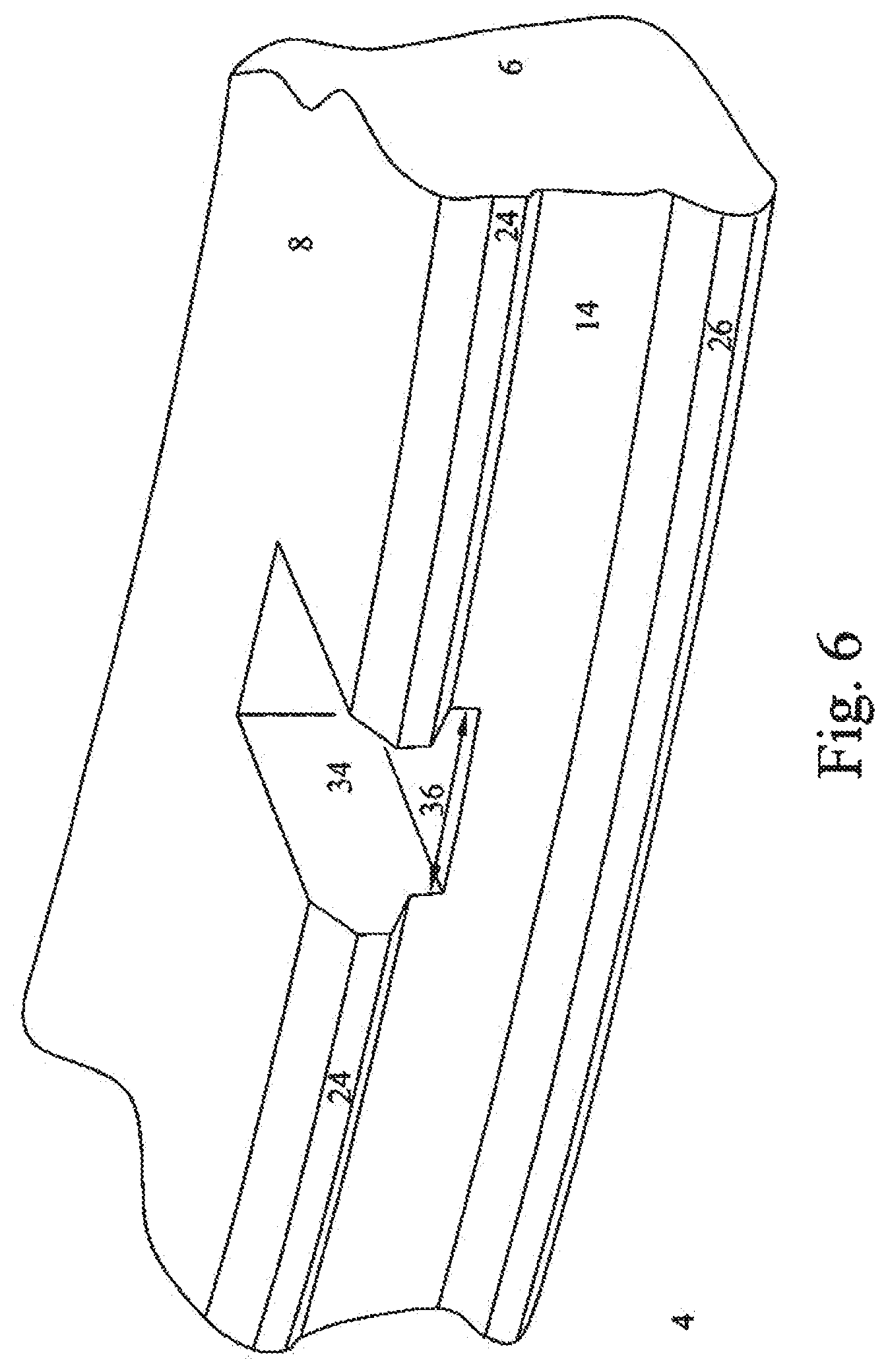Patent US12504073 Figure 6 – Oil scraper ring and piston ring set for an internal combustion engine