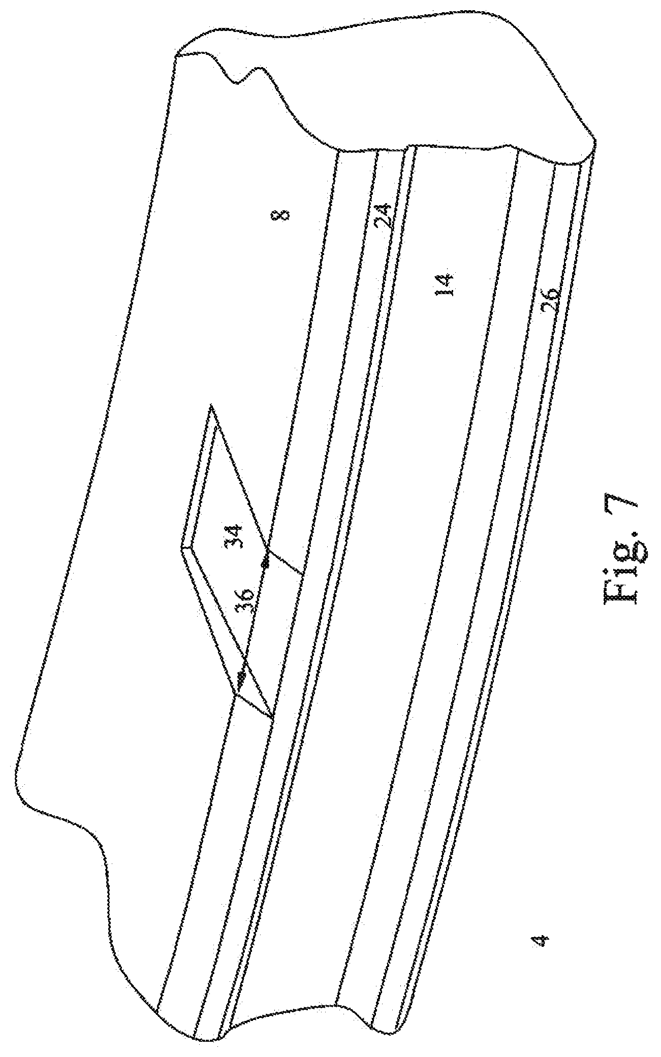 Patent US12504073 Figure 7 – Oil scraper ring and piston ring set for an internal combustion engine