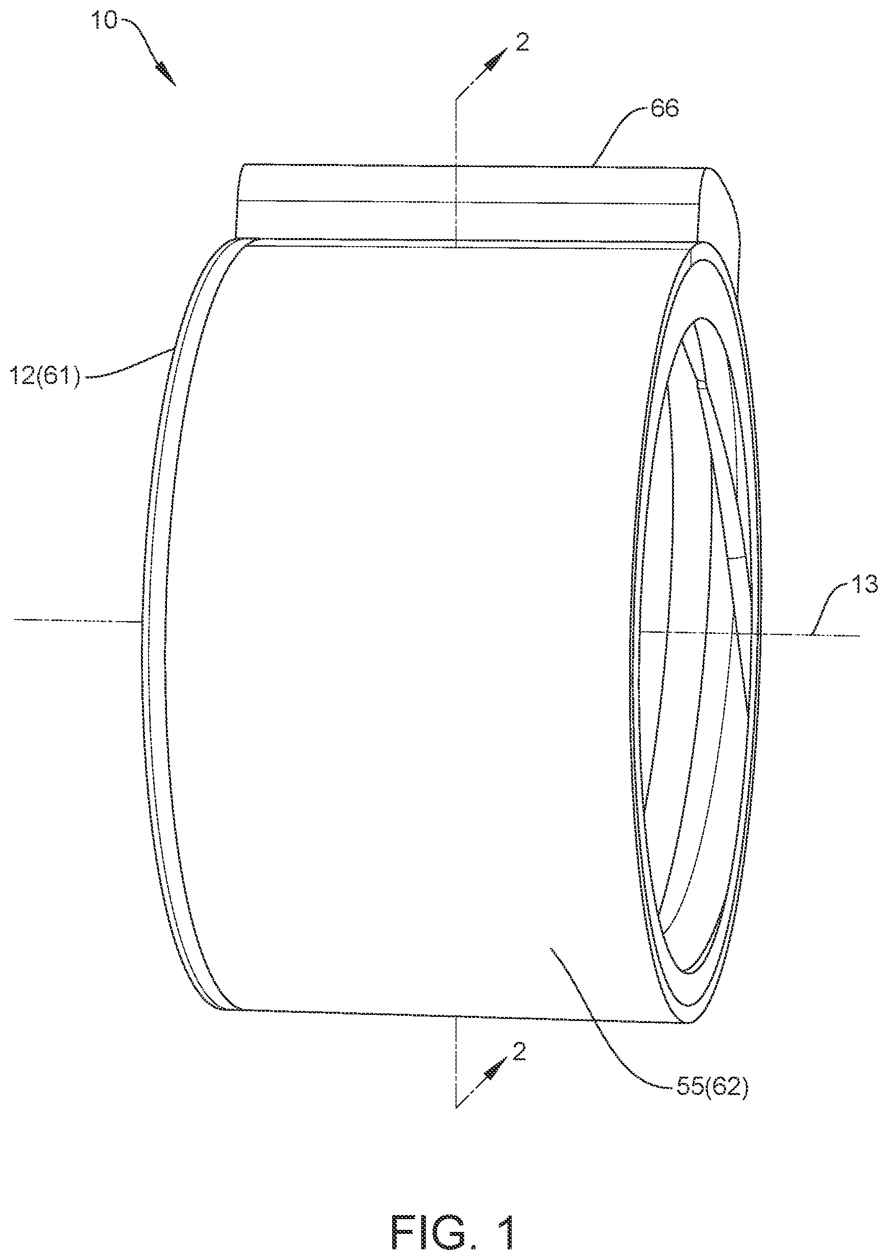 Patent US12504076 Figure 1 – Wiper seal for a ball screw actuator
