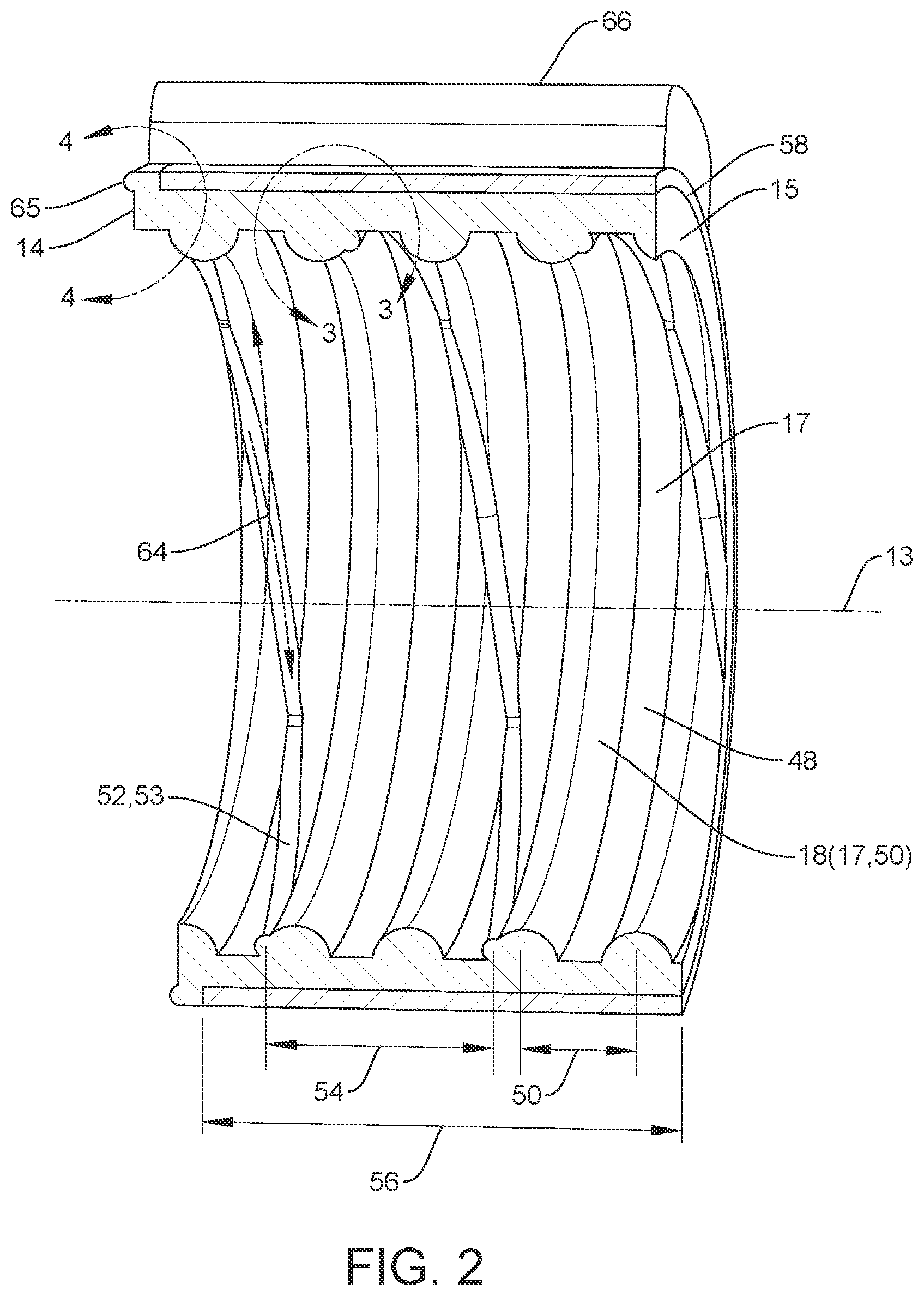 Patent US12504076 Figure 2 – Wiper seal for a ball screw actuator