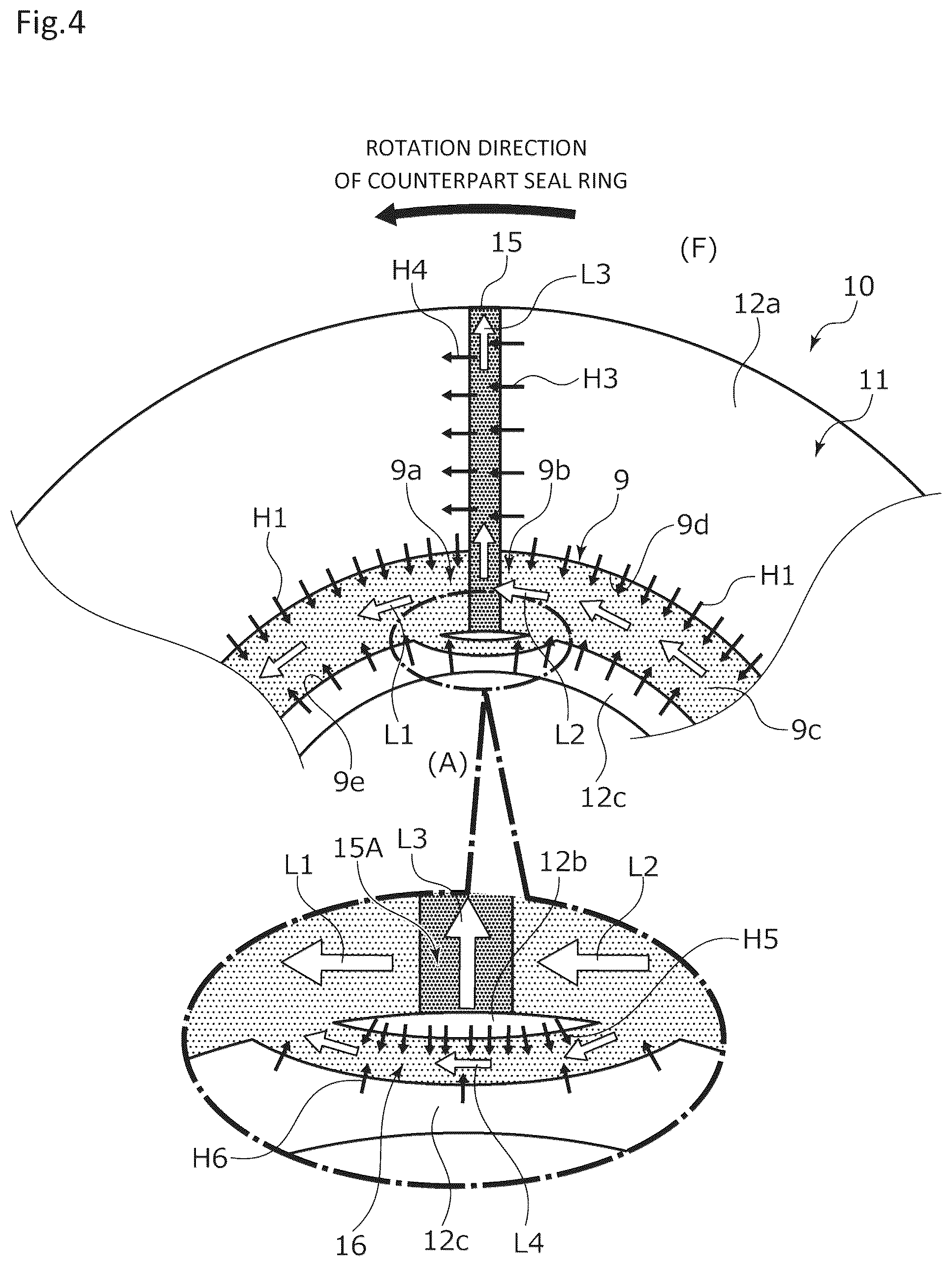 Patent US12504078 Figure 4 – Sliding component