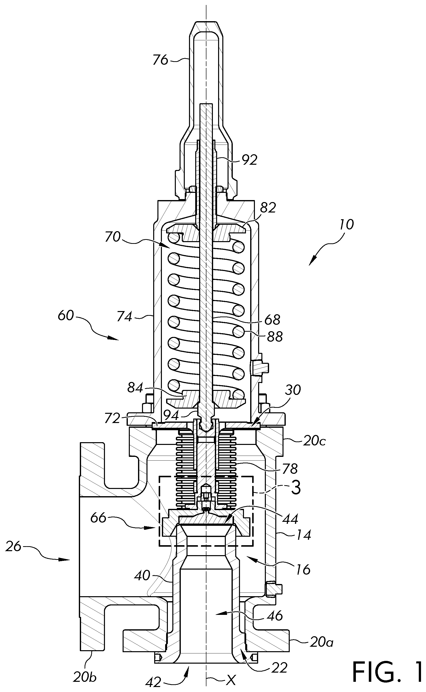 Patent US12504083 Figure 1 – Relief valve