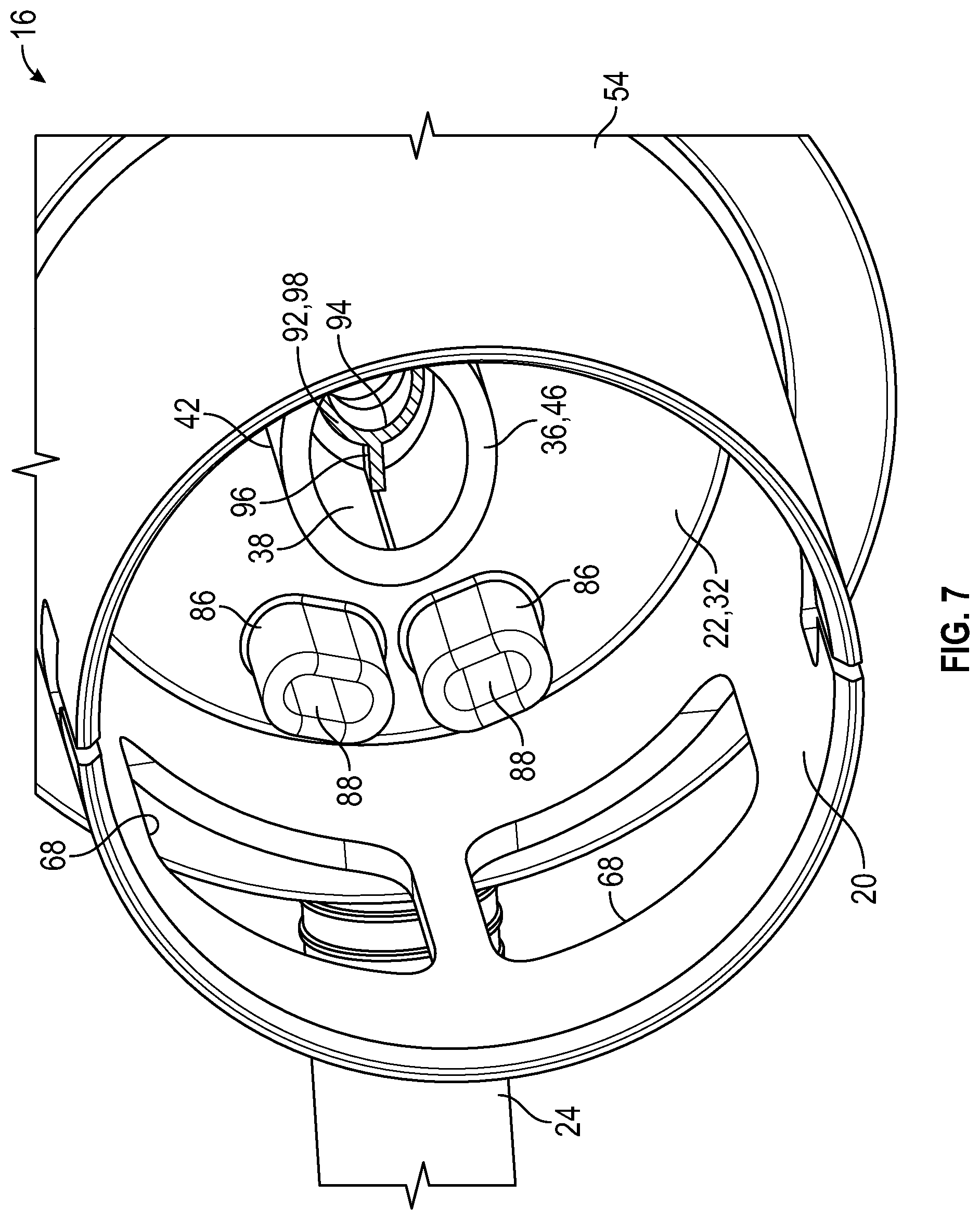 Patent US12504087 Figure 6 – Valve assembly and a method of forming the valve assembly