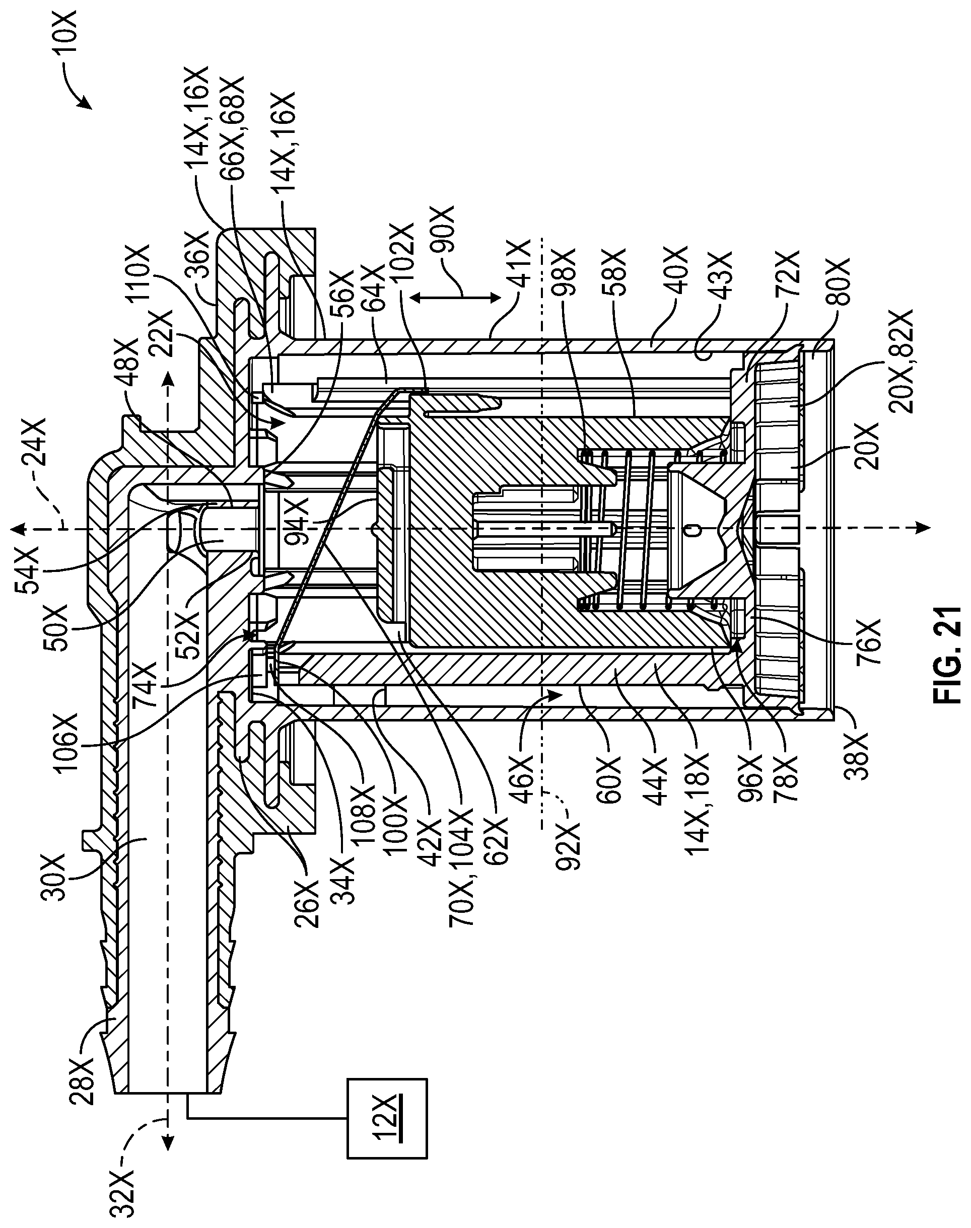Patent US12504087 Figure 14 – Valve assembly and a method of forming the valve assembly