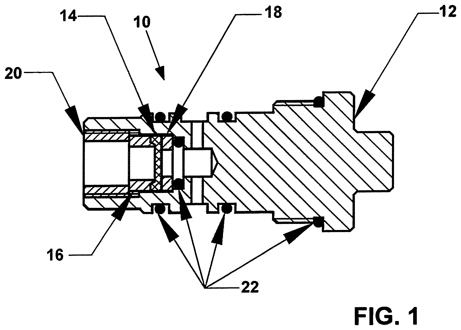 Patent US12504090 — Slam shut thermally triggered valve — Figure 1