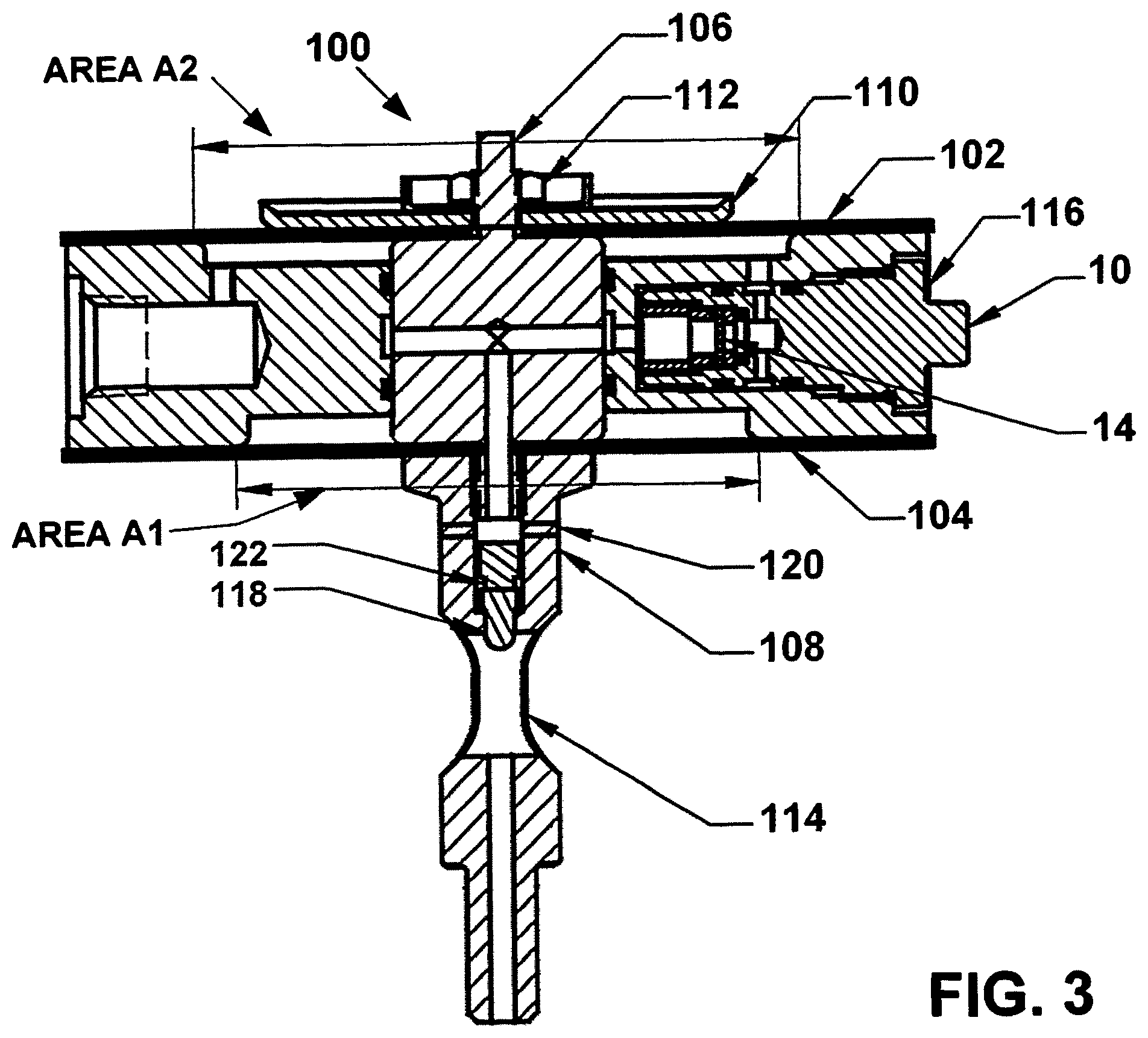 Patent US12504090 Figure 3 – Slam shut thermally triggered valve