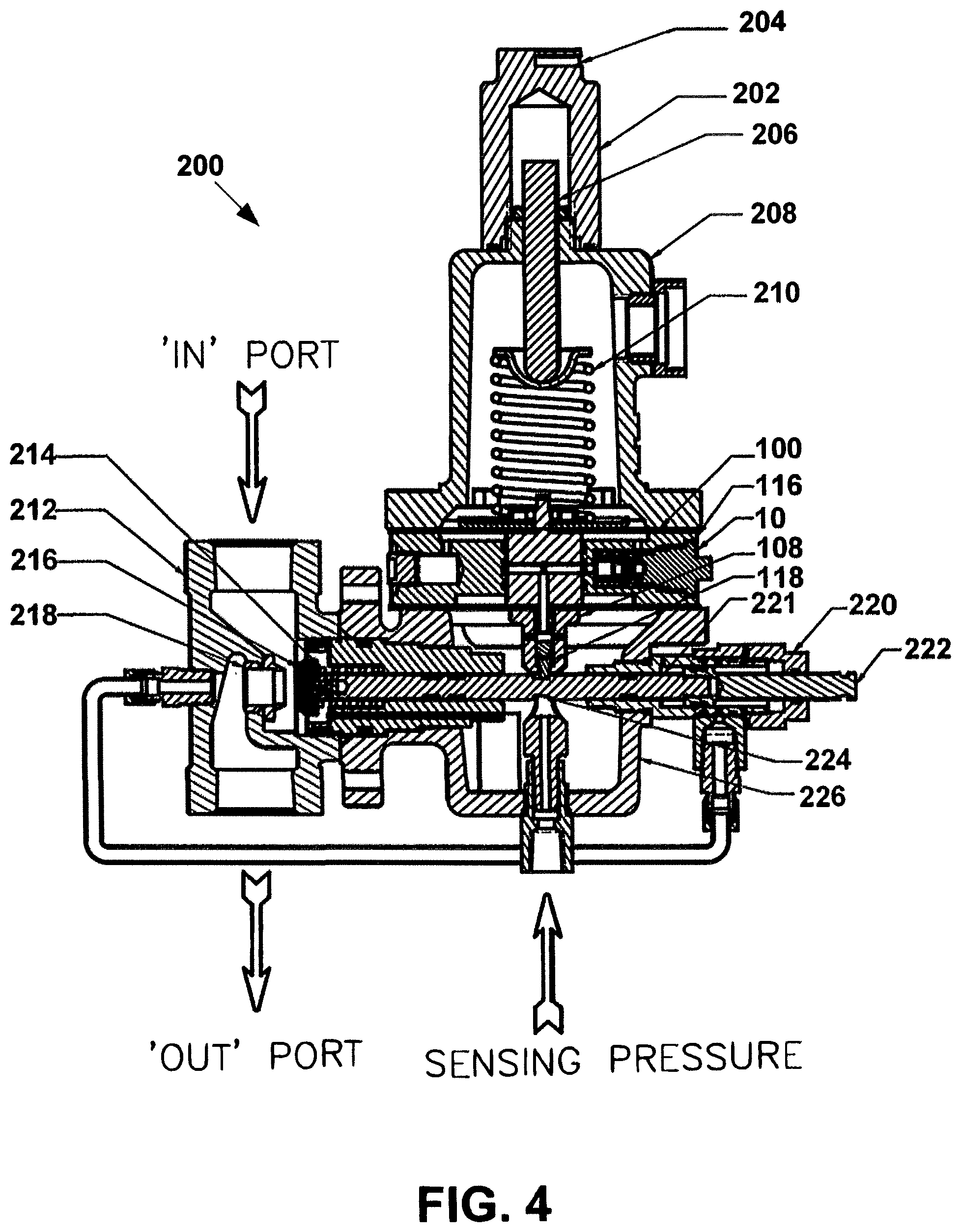 Patent US12504090 Figure 4 – Slam shut thermally triggered valve