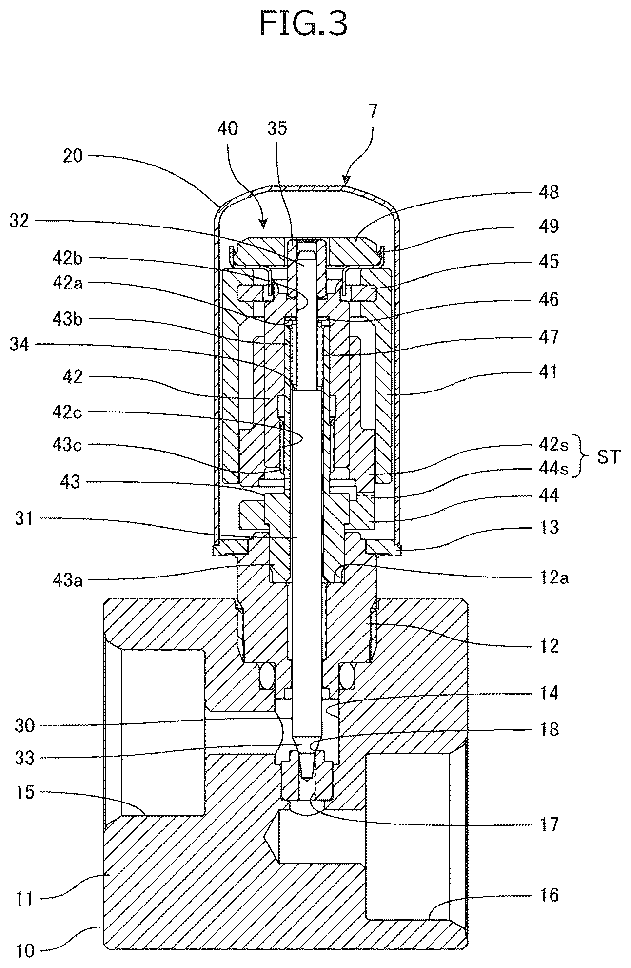Patent US12504091 Figure 3 – Electric valve control device and electric valve device