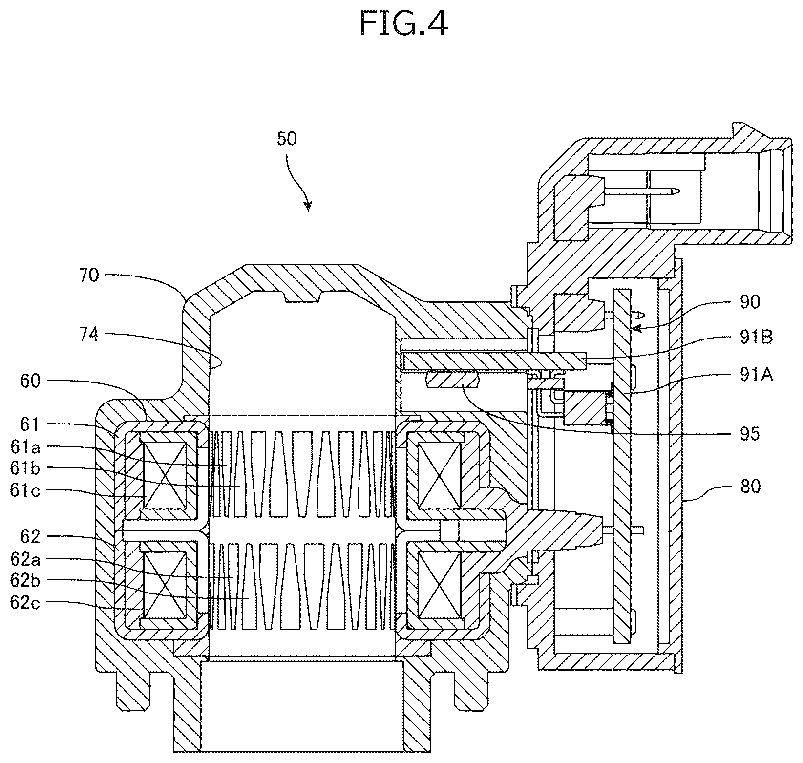 Patent US12504091 Figure 4 – Electric valve control device and electric valve device