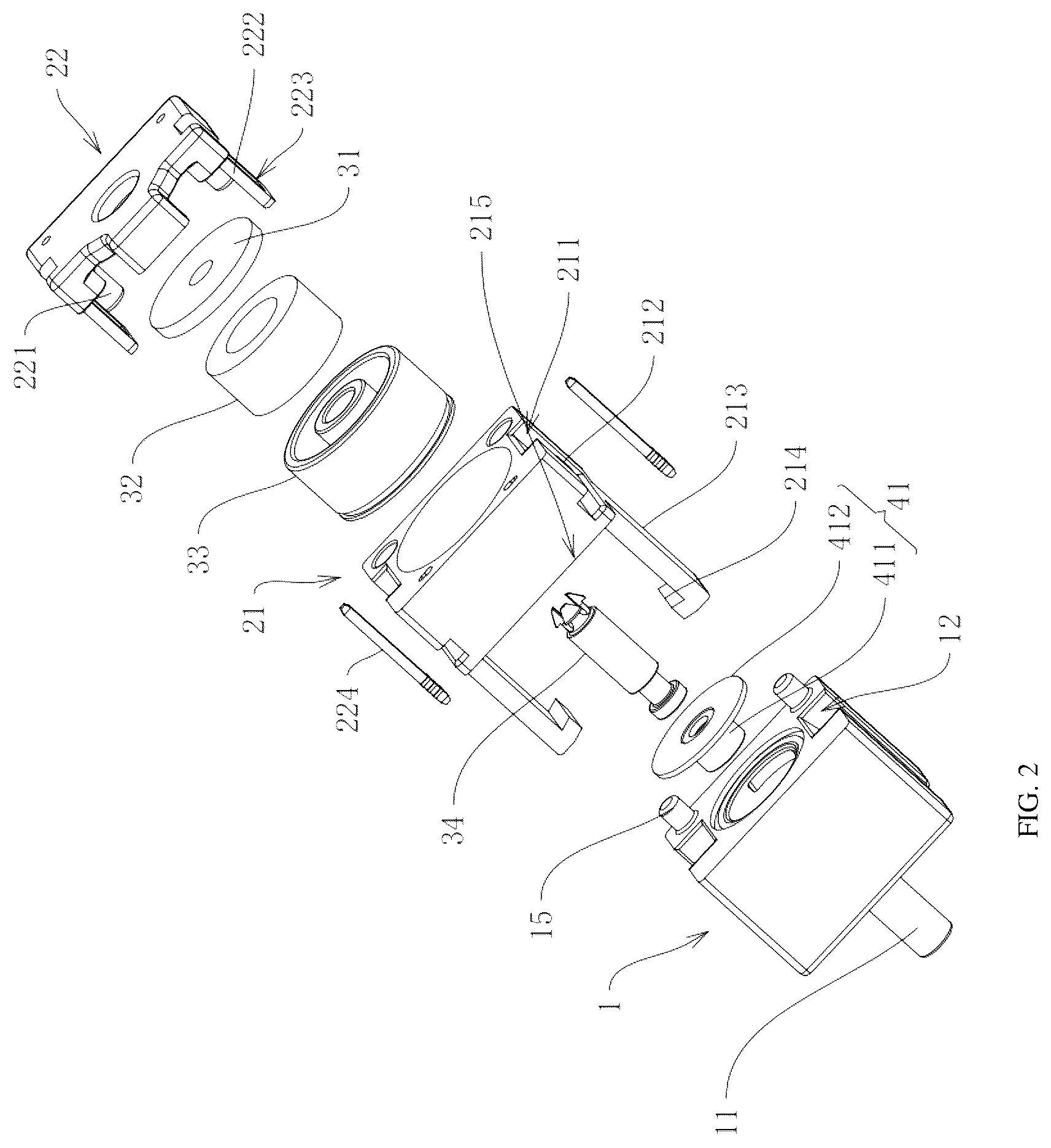 Patent US12504095 Figure 2 – Snap action assembly and a normally open valve using the same