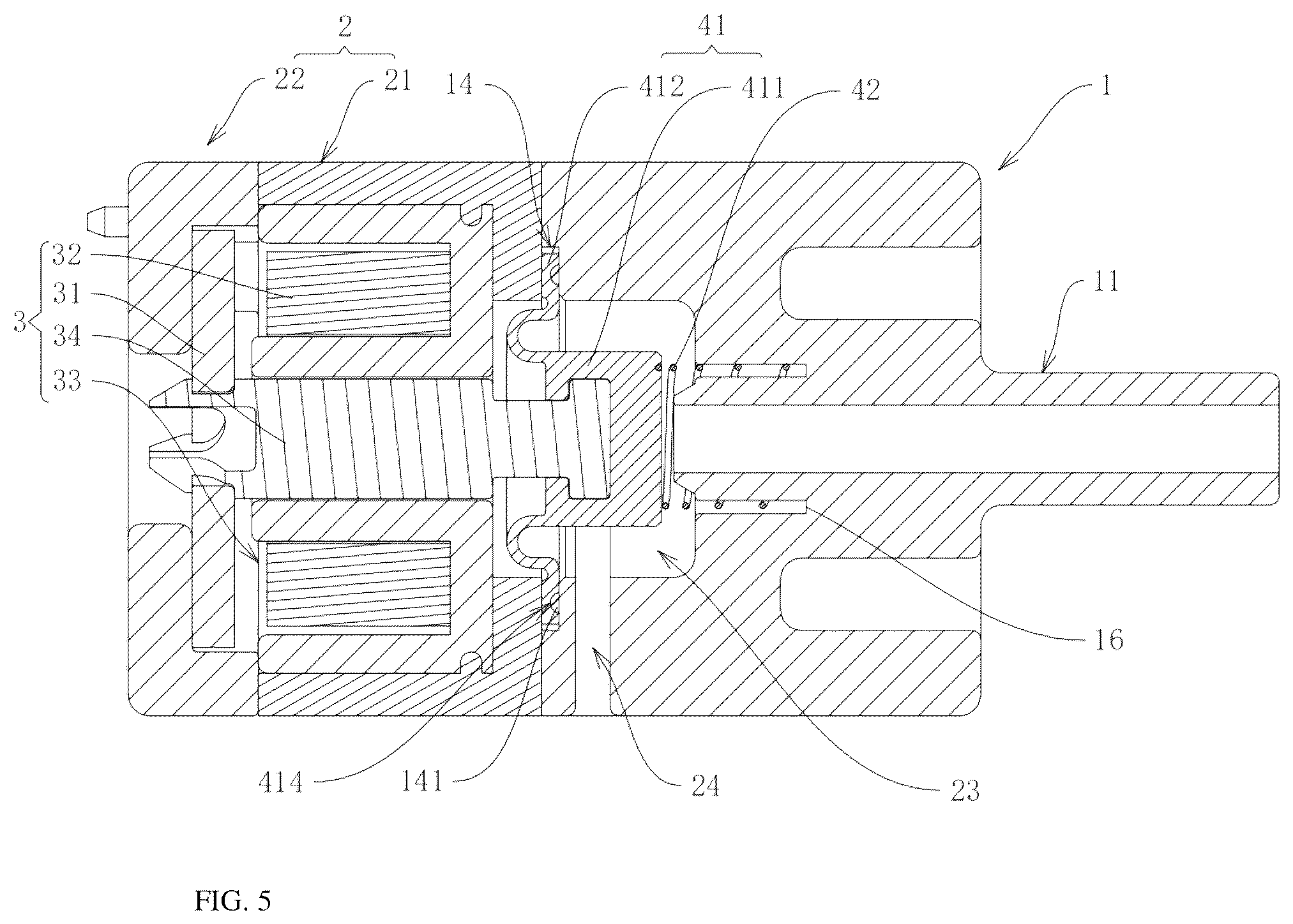 Patent US12504095 Figure 5 – Snap action assembly and a normally open valve using the same