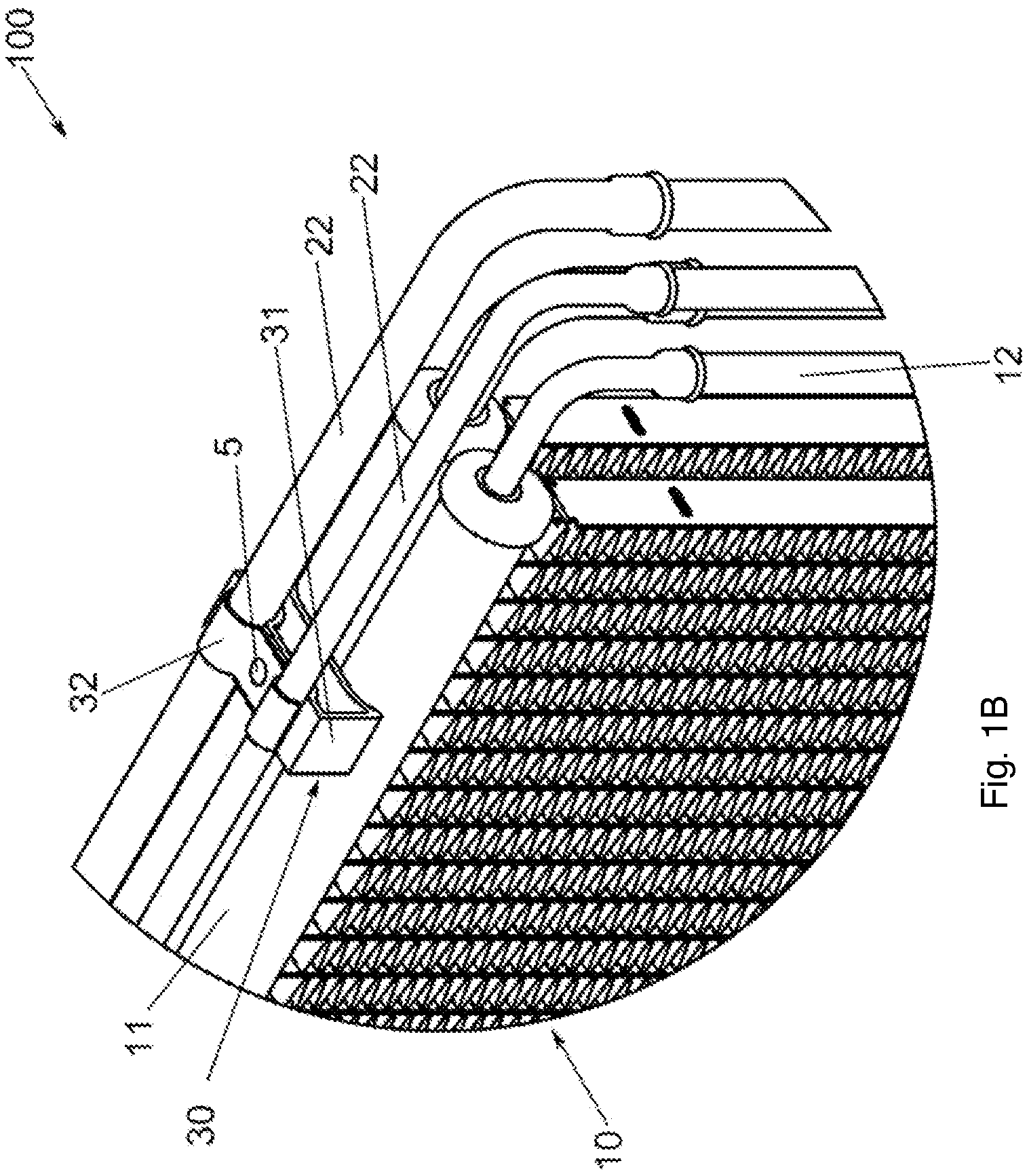 Patent US12504099 Figure 2 – Pipe clamp assembly and heat exchanger having same