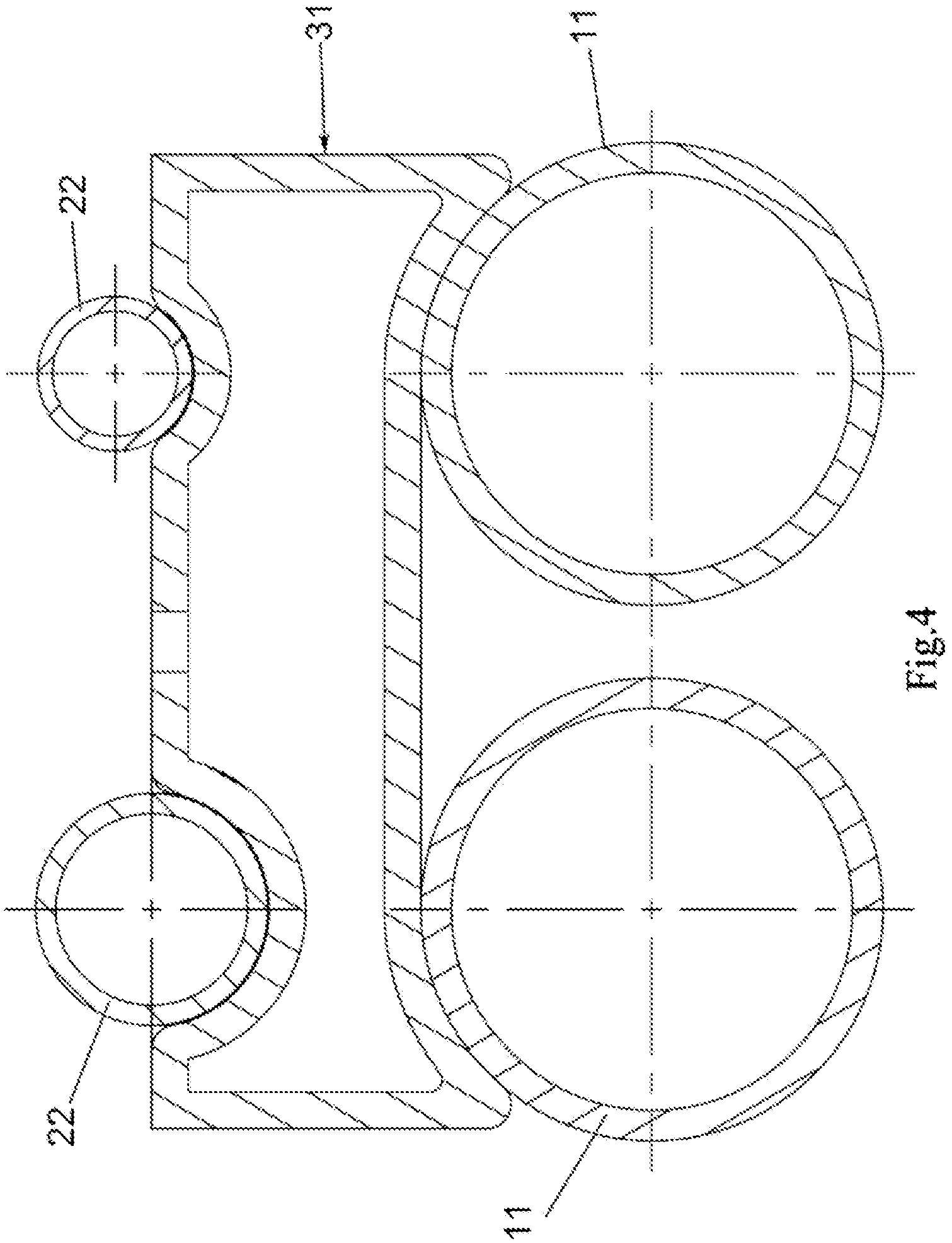 Patent US12504099 Figure 5 – Pipe clamp assembly and heat exchanger having same