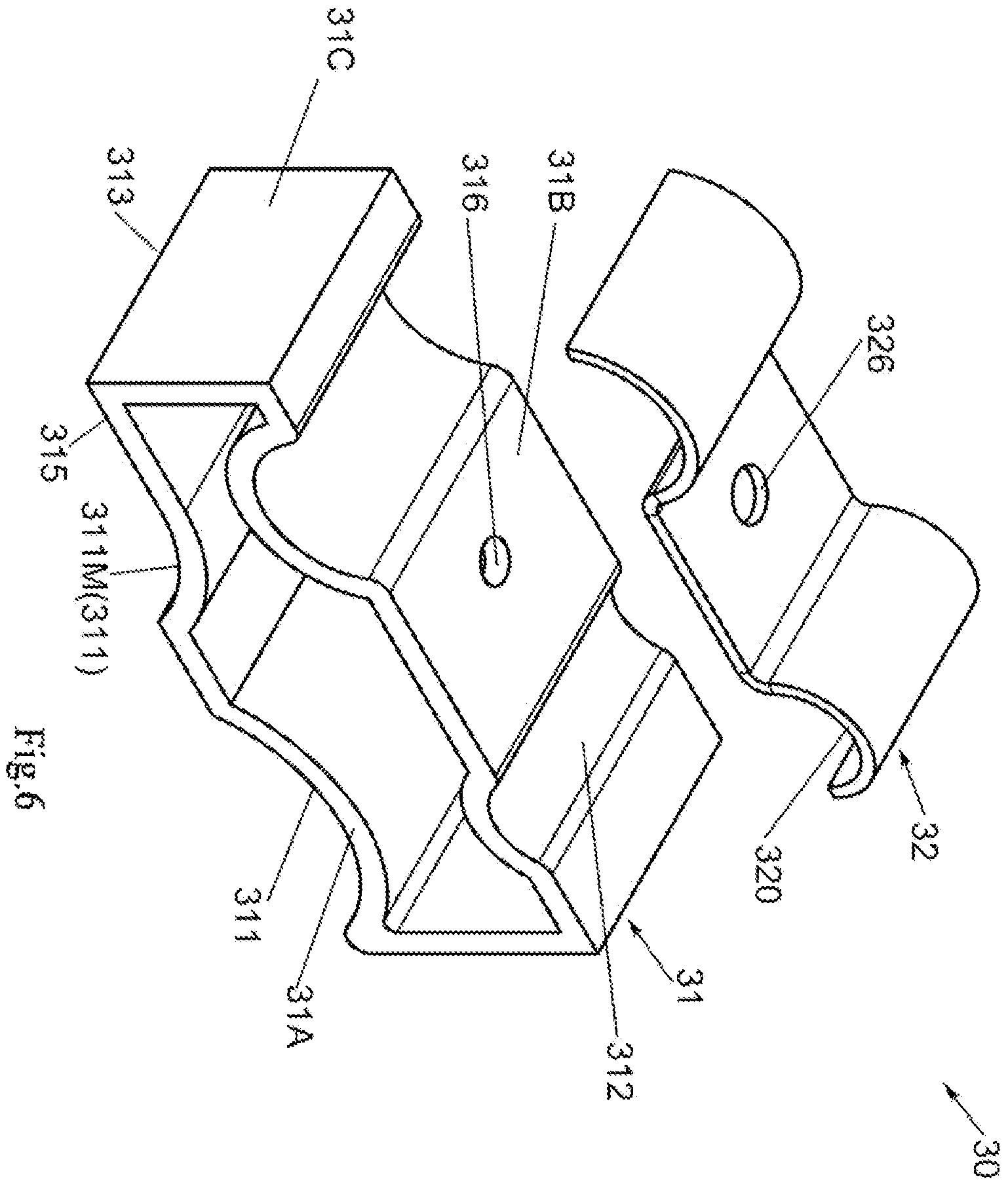 Patent US12504099 Figure 7 – Pipe clamp assembly and heat exchanger having same