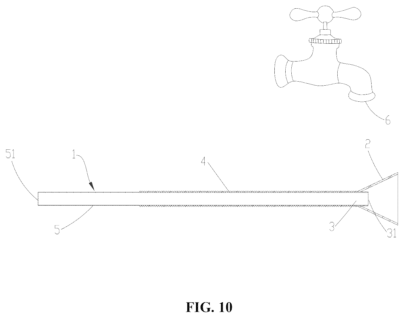 Patent US12504104 Figure 6 – Adapter assembly