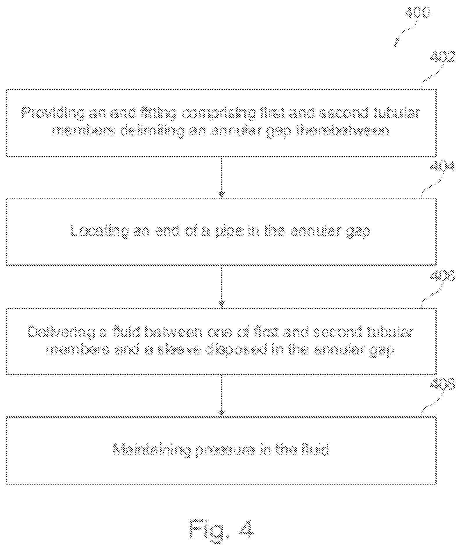 Patent US12504105 Figure 3 – End fitting for a pipe and associated methods