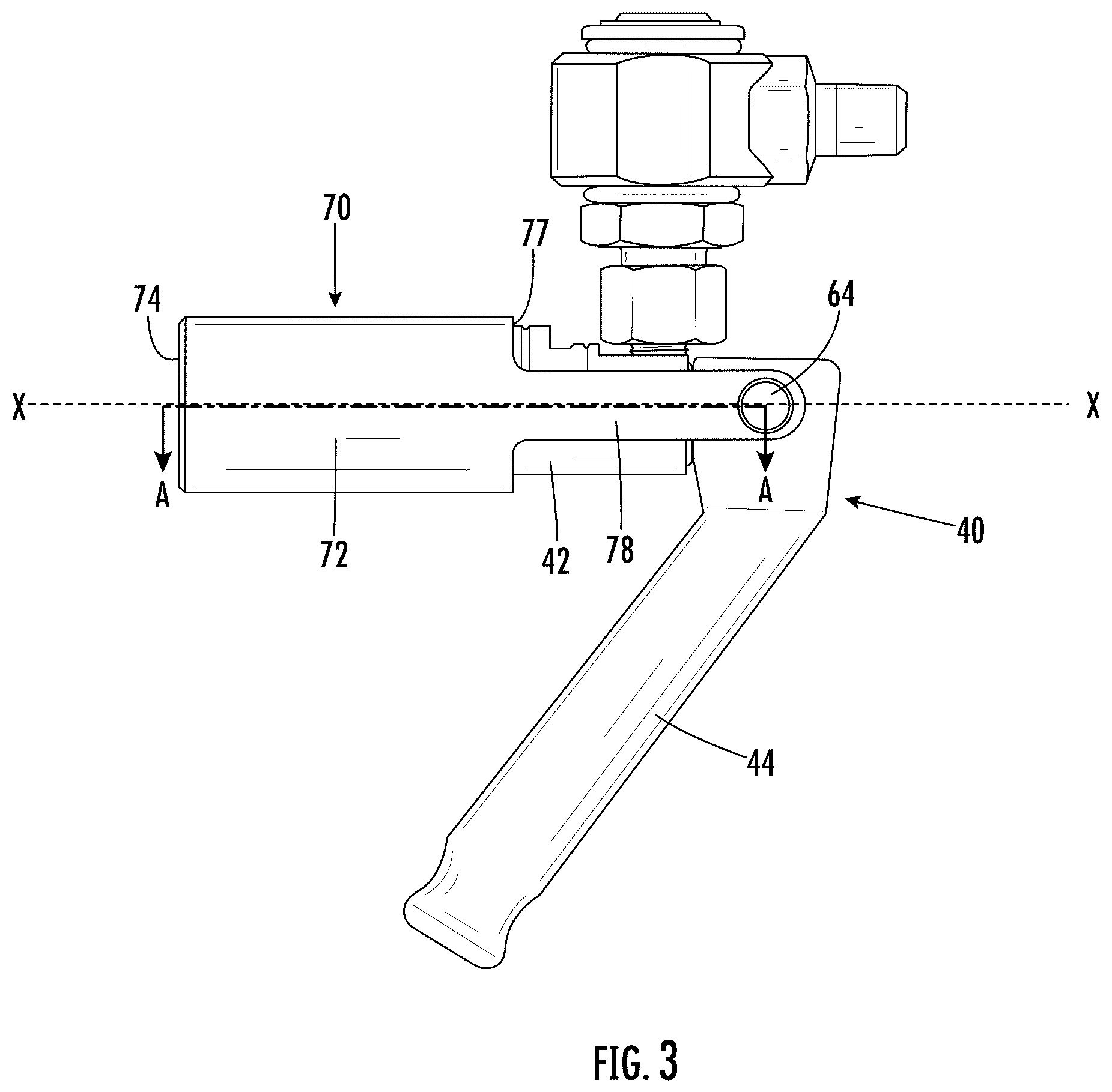 Patent US12504107 Figure 3 – Quick disconnect adapter