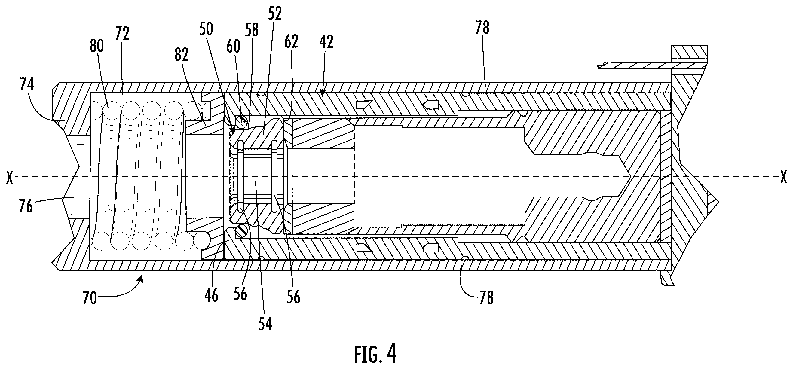 Patent US12504107 Figure 4 – Quick disconnect adapter