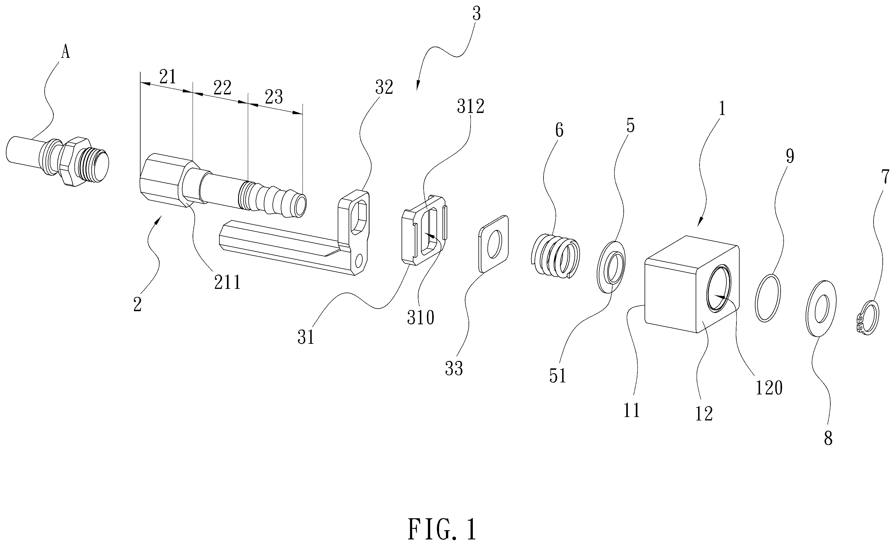 Patent US12504108 Figure 1 – Joint floating fixed seat structure