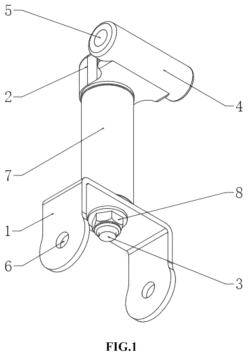 Patent US12504112 Figure 1 – Display equipment fixing tray