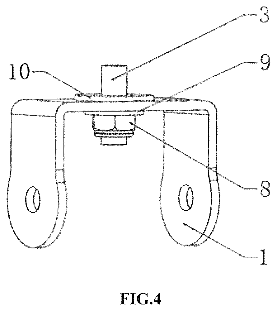 Patent US12504112 Figure 4 – Display equipment fixing tray