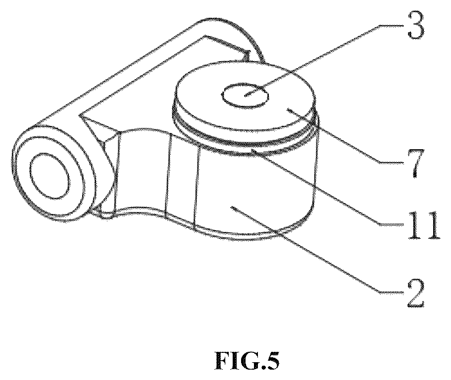 Patent US12504112 Figure 5 – Display equipment fixing tray