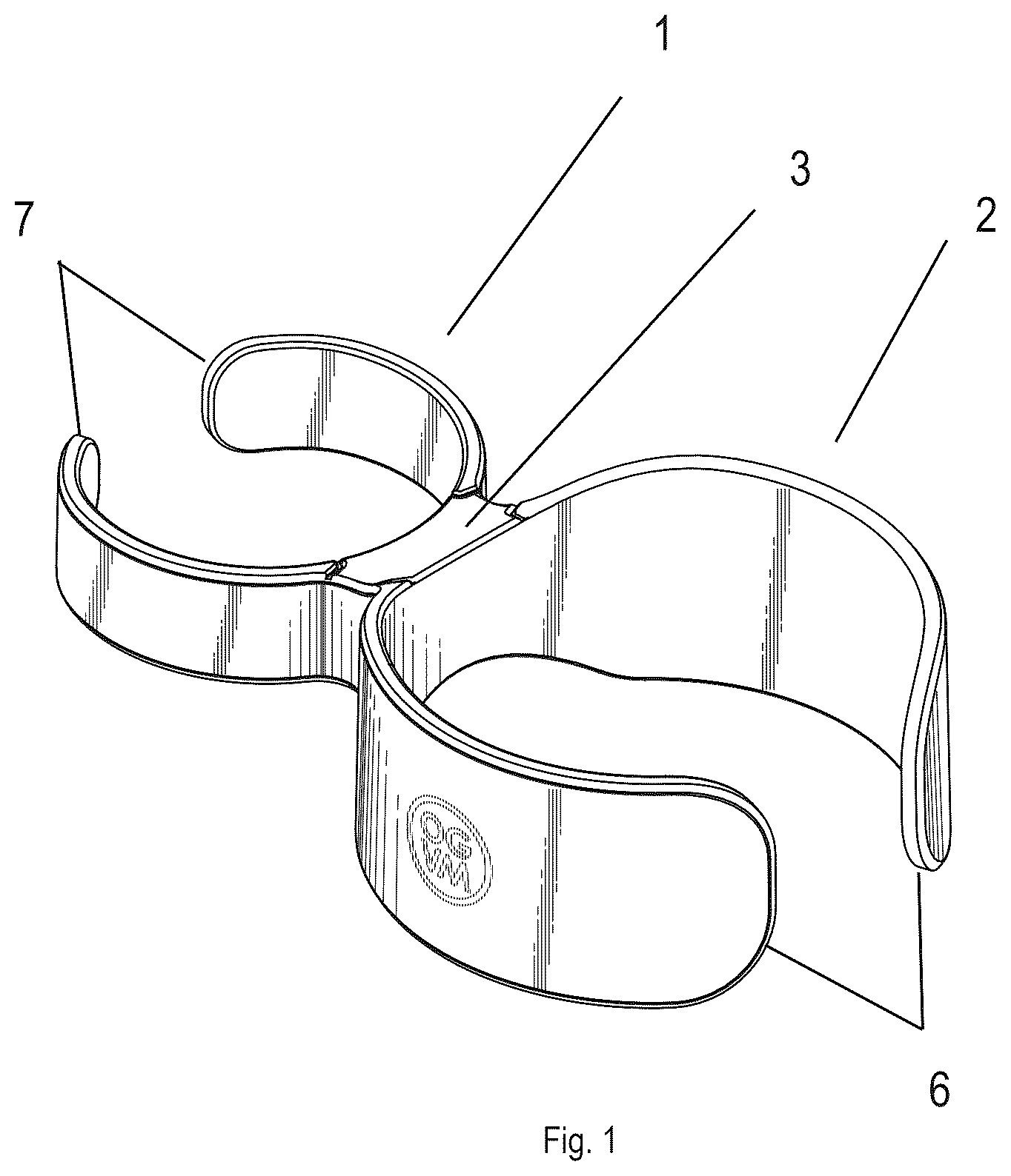 Patent US12504118 Figure 1 – Soap swivel caddy