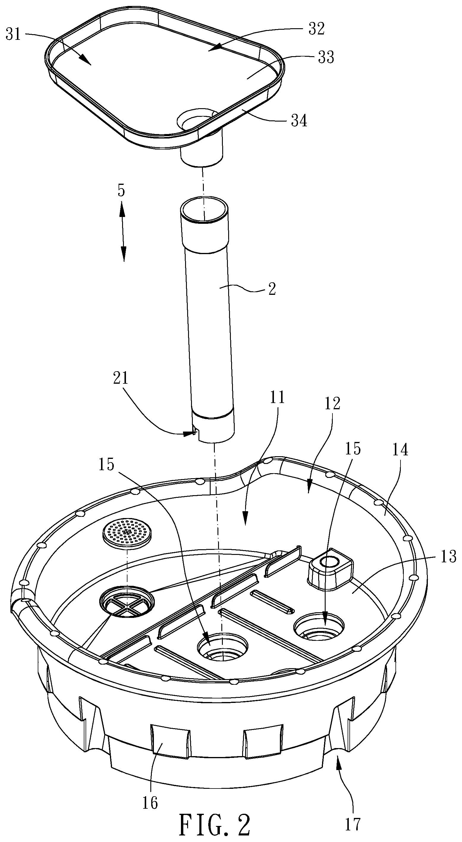 Patent US12504120 Figure 2 – Waste oil recycling device