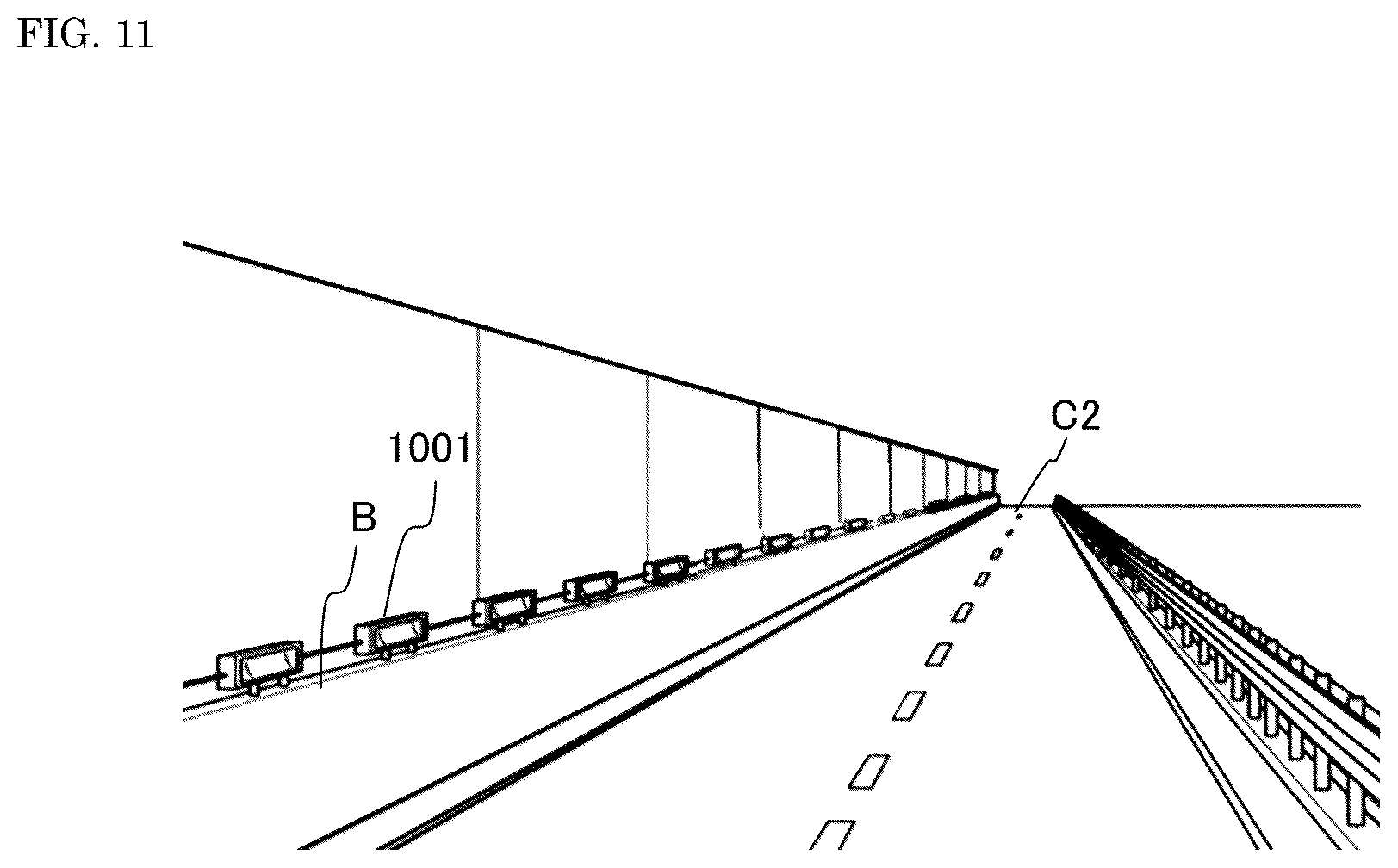 Patent US12504132 Figure 11 – Light-emitting device, lighting appliance, and street light