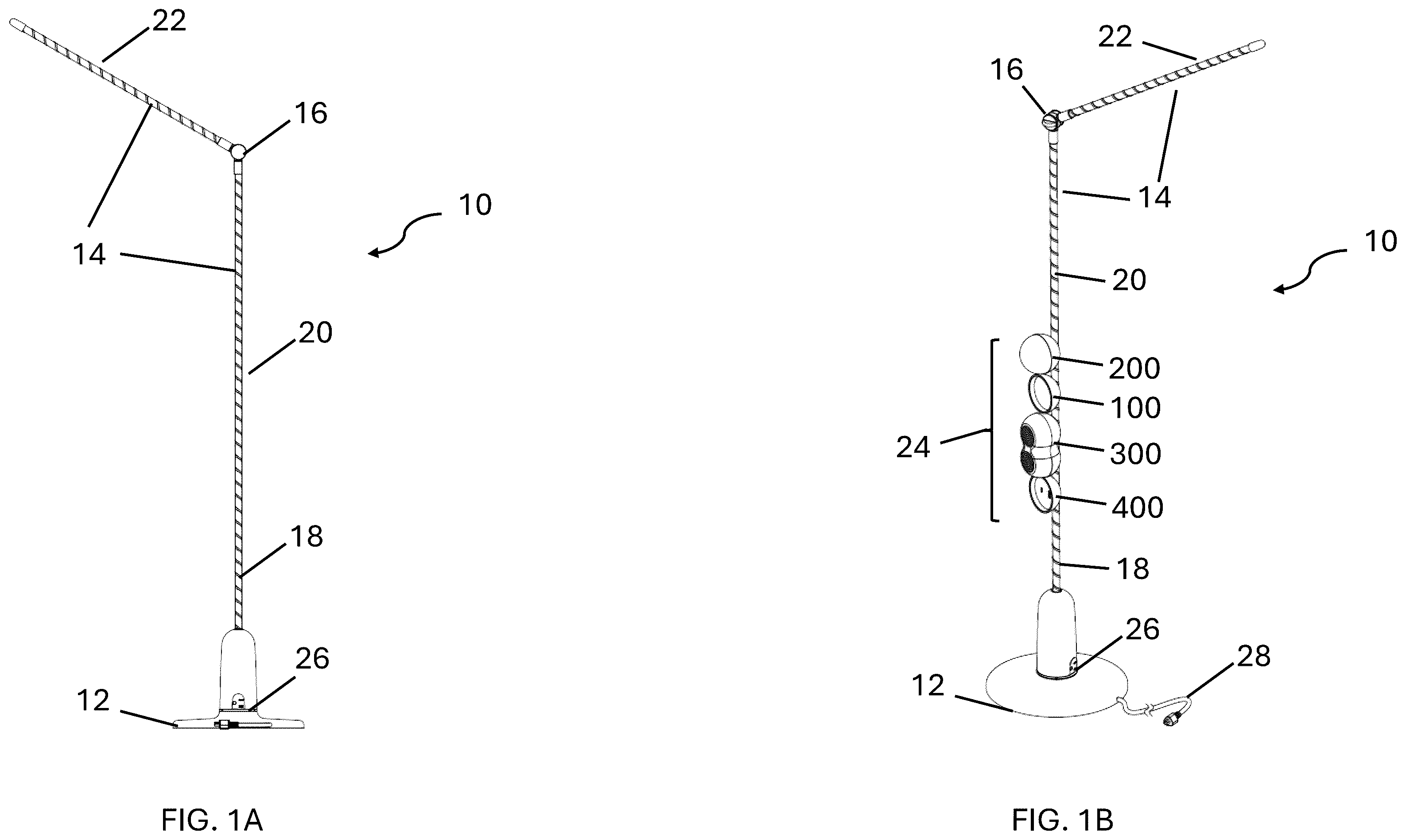 Patent US12504134 Figure 1 – Modular decor apparatus