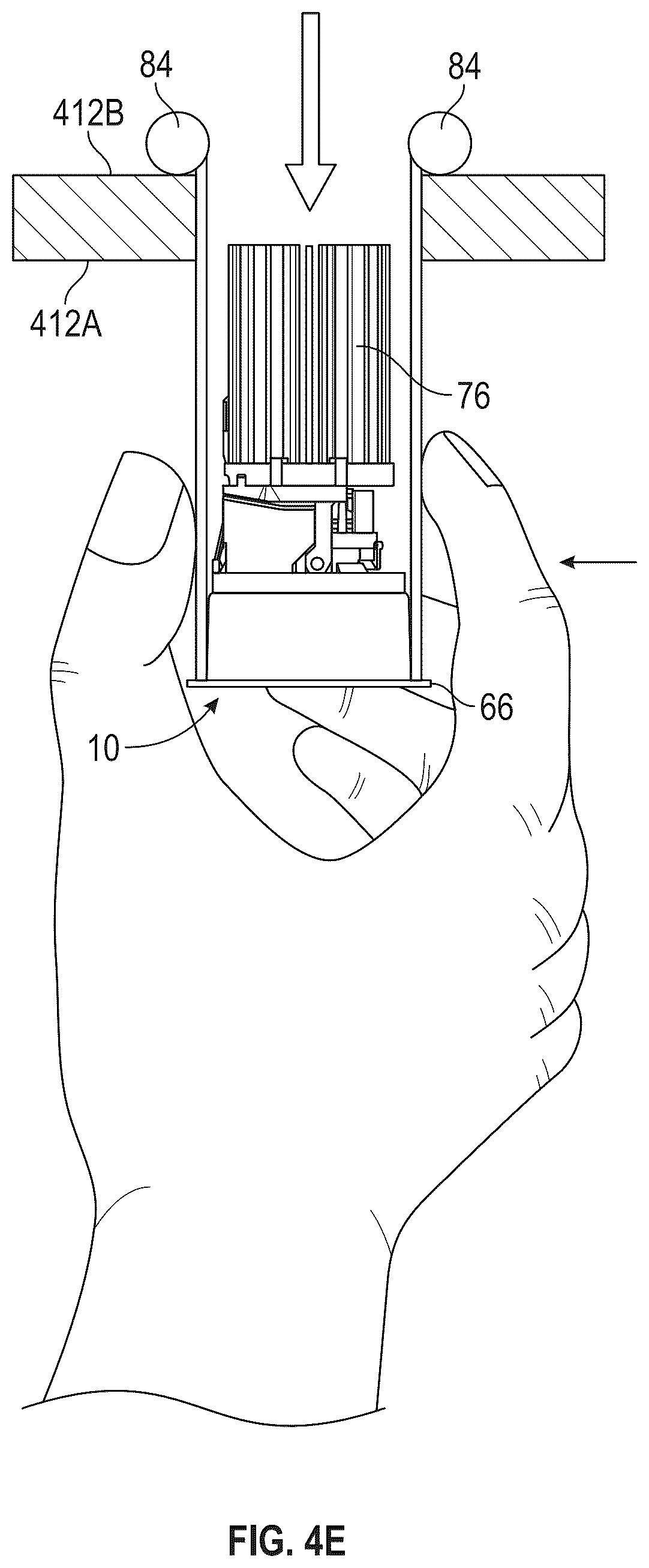 Patent US12504136 Figure 8 – Retention, adjustability and maintenance for a recessed component such as a recessed luminaire