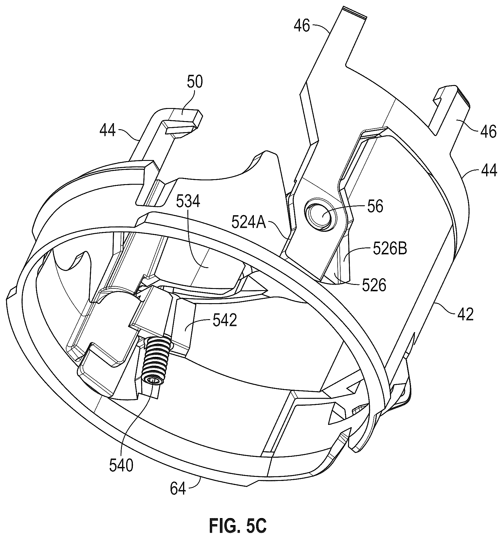 Patent US12504136 Figure 11 – Retention, adjustability and maintenance for a recessed component such as a recessed luminaire