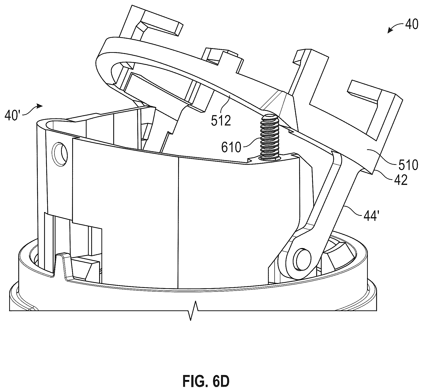 Patent US12504136 Figure 14 – Retention, adjustability and maintenance for a recessed component such as a recessed luminaire