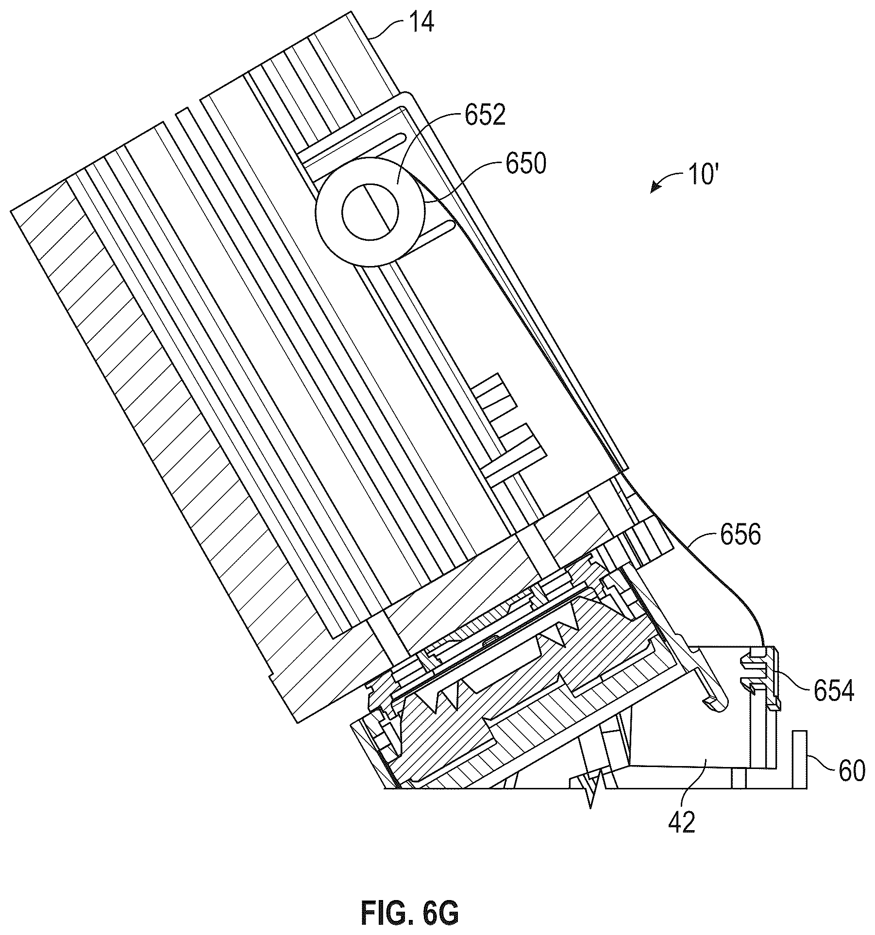 Patent US12504136 Figure 16 – Retention, adjustability and maintenance for a recessed component such as a recessed luminaire