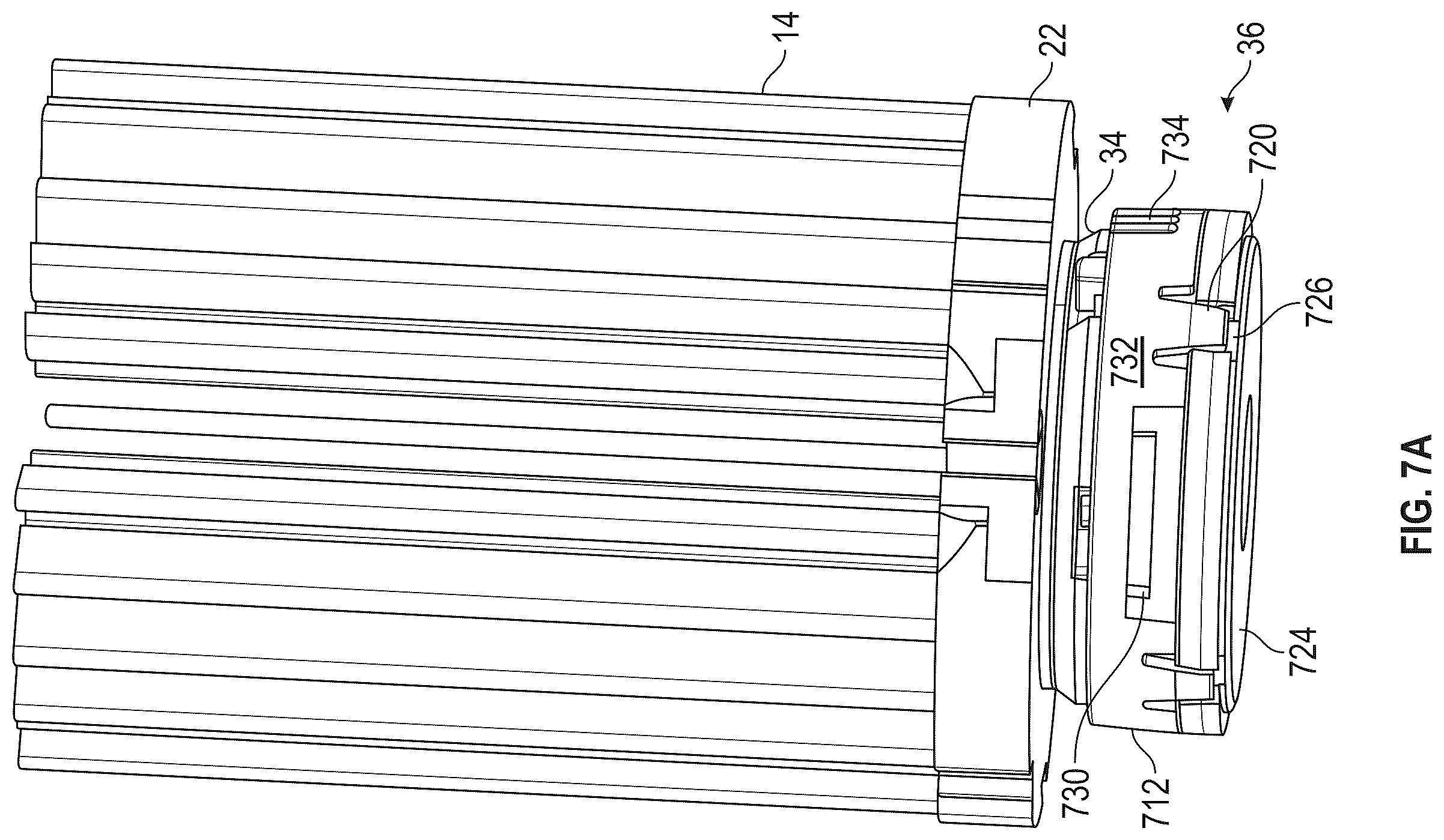 Patent US12504136 Figure 17 – Retention, adjustability and maintenance for a recessed component such as a recessed luminaire