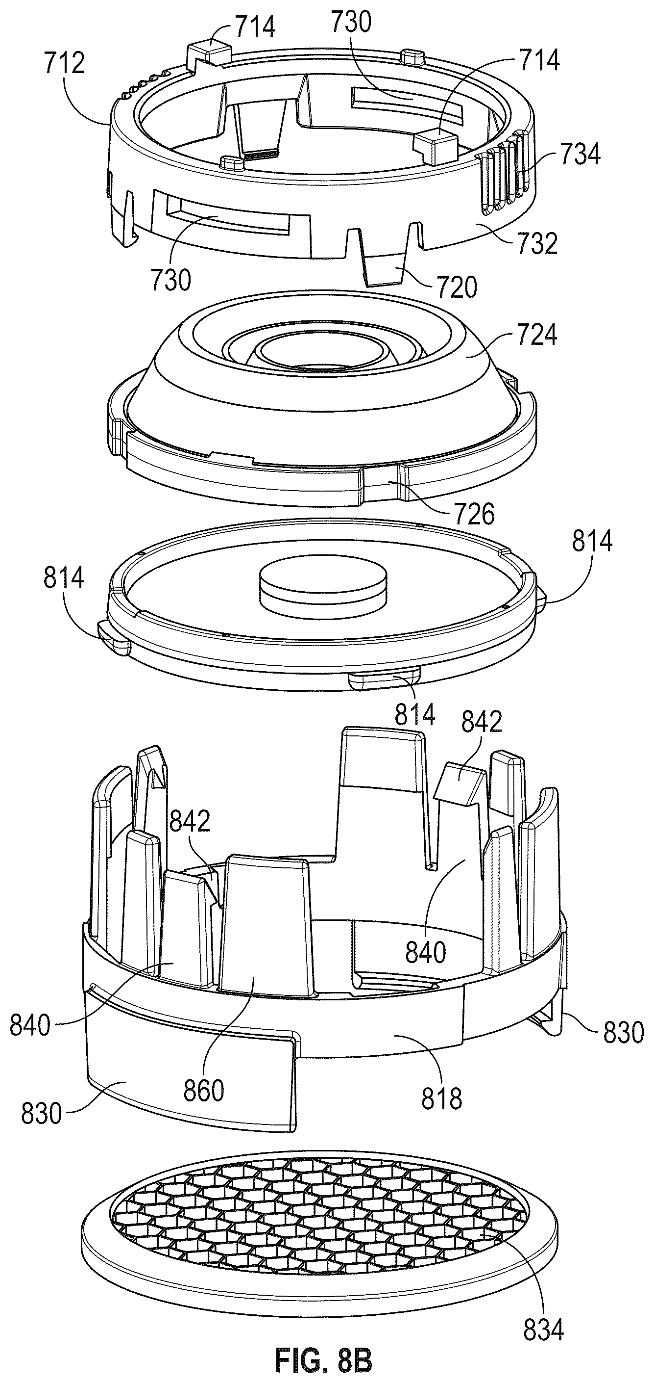 Patent US12504136 Figure 20 – Retention, adjustability and maintenance for a recessed component such as a recessed luminaire