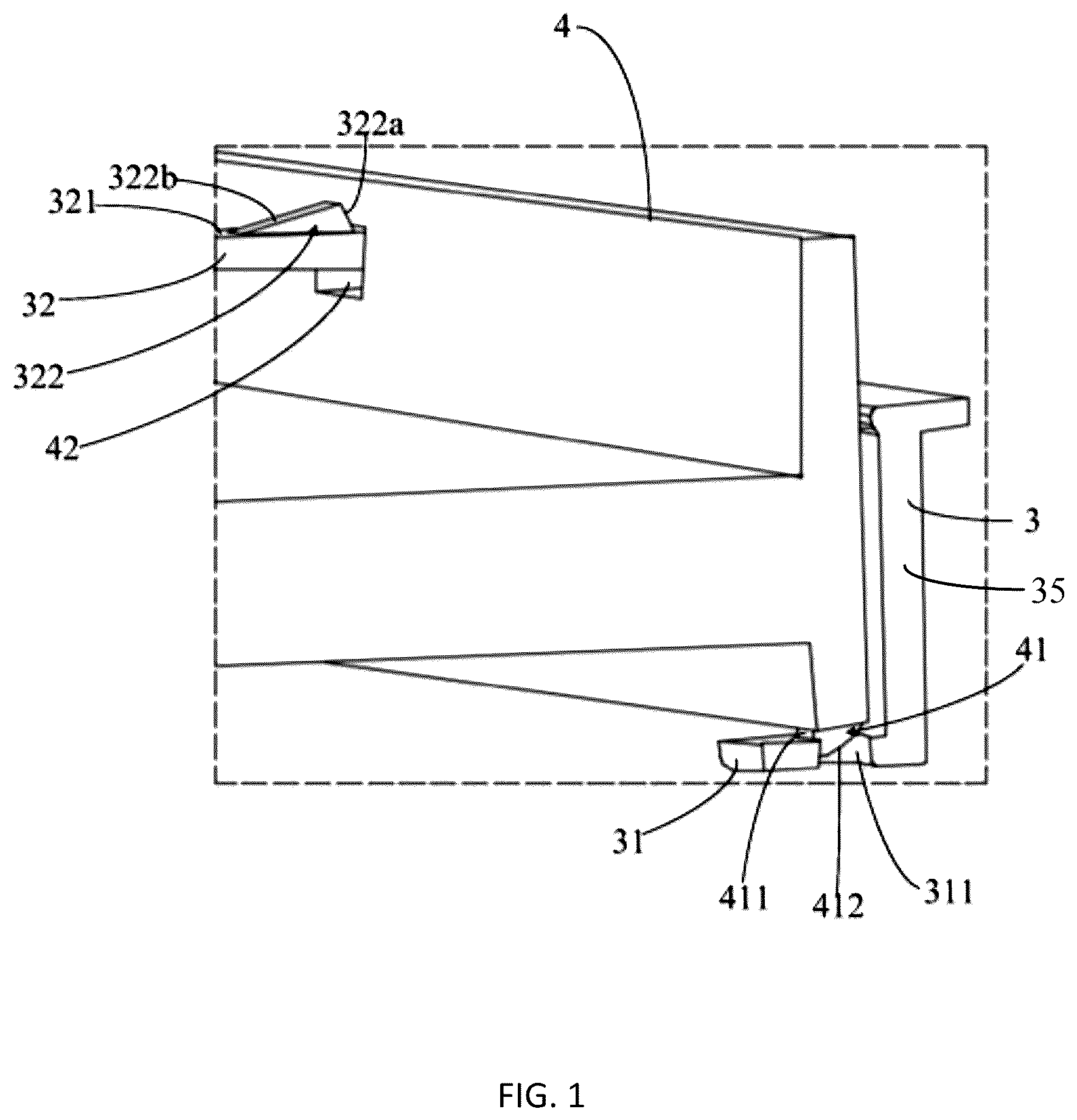 Patent US12504137 — Lamp and vehicle — Figure 1