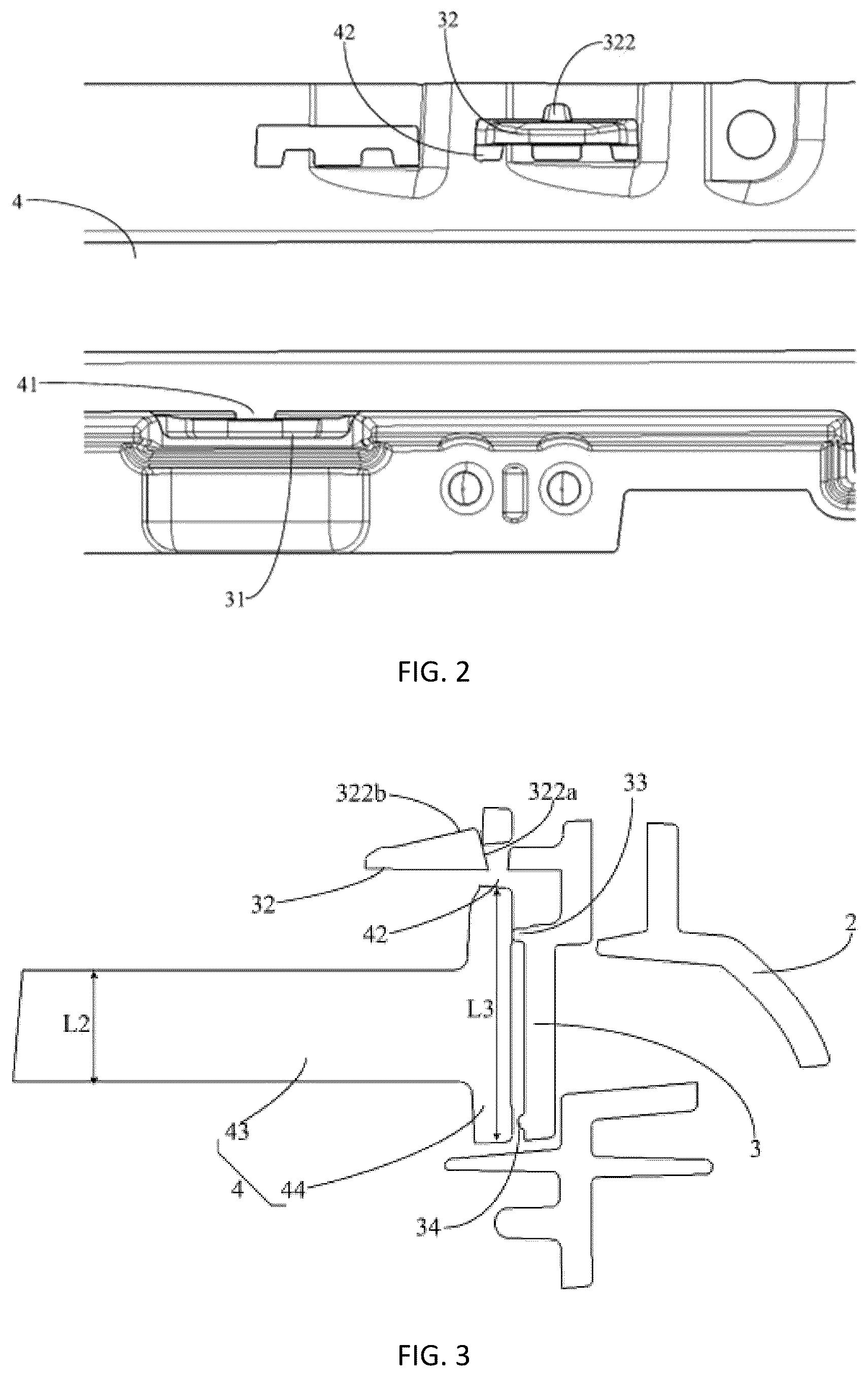 Patent US12504137 Figure 2 – Lamp and vehicle
