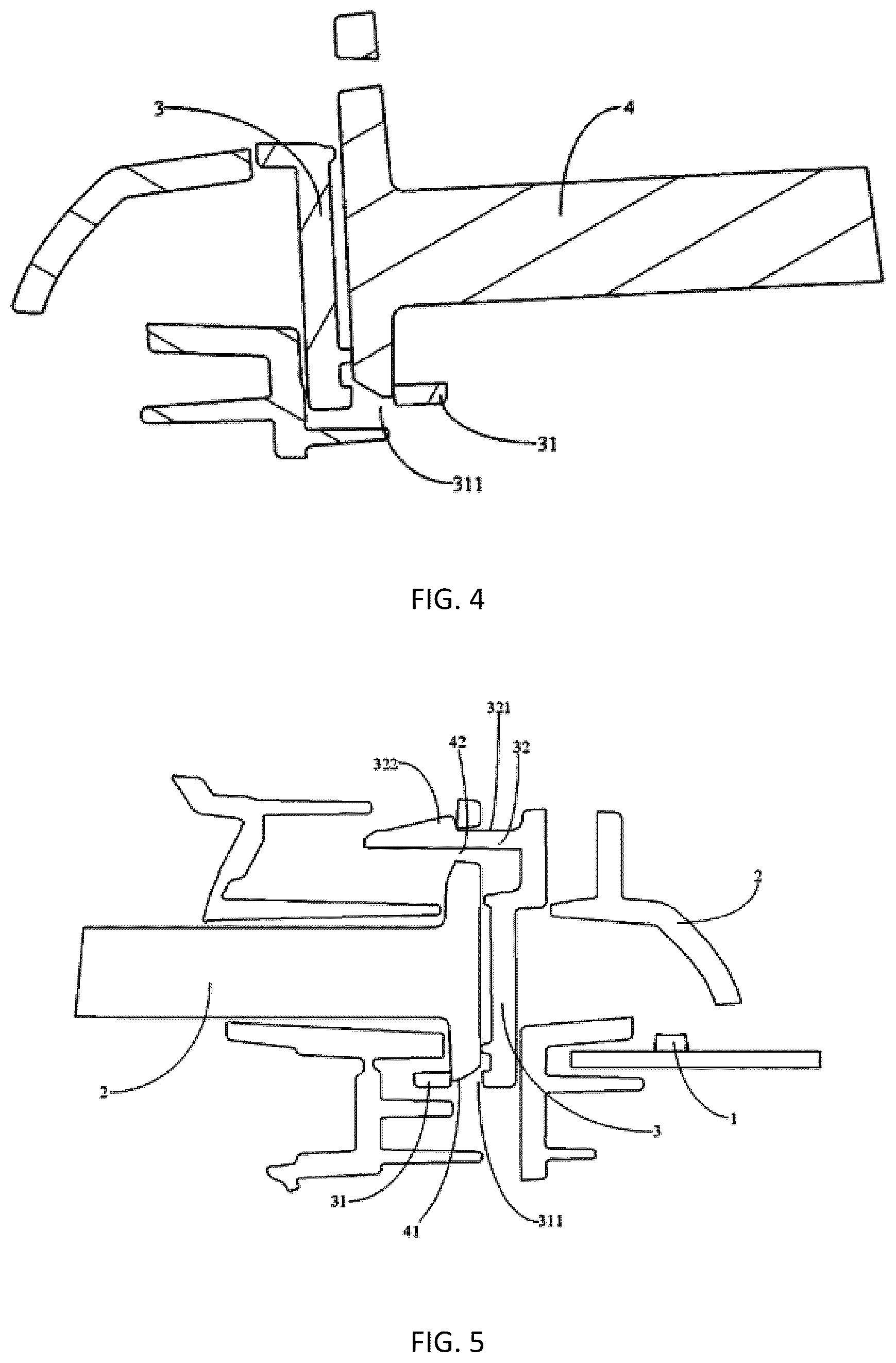 Patent US12504137 Figure 3 – Lamp and vehicle