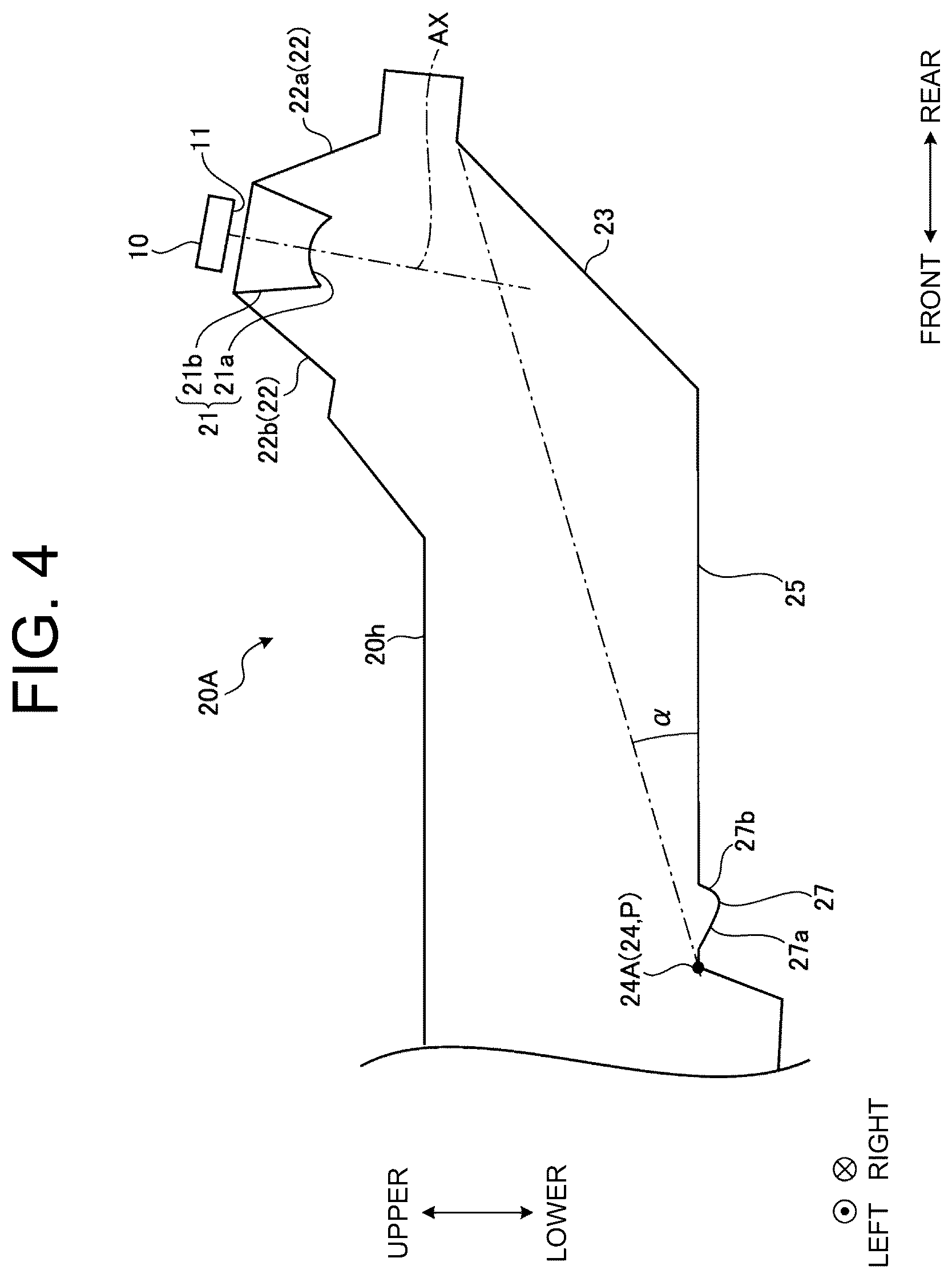 Patent US12504138 Figure 4 – Vehicle light-guiding body and vehicle lighting unit