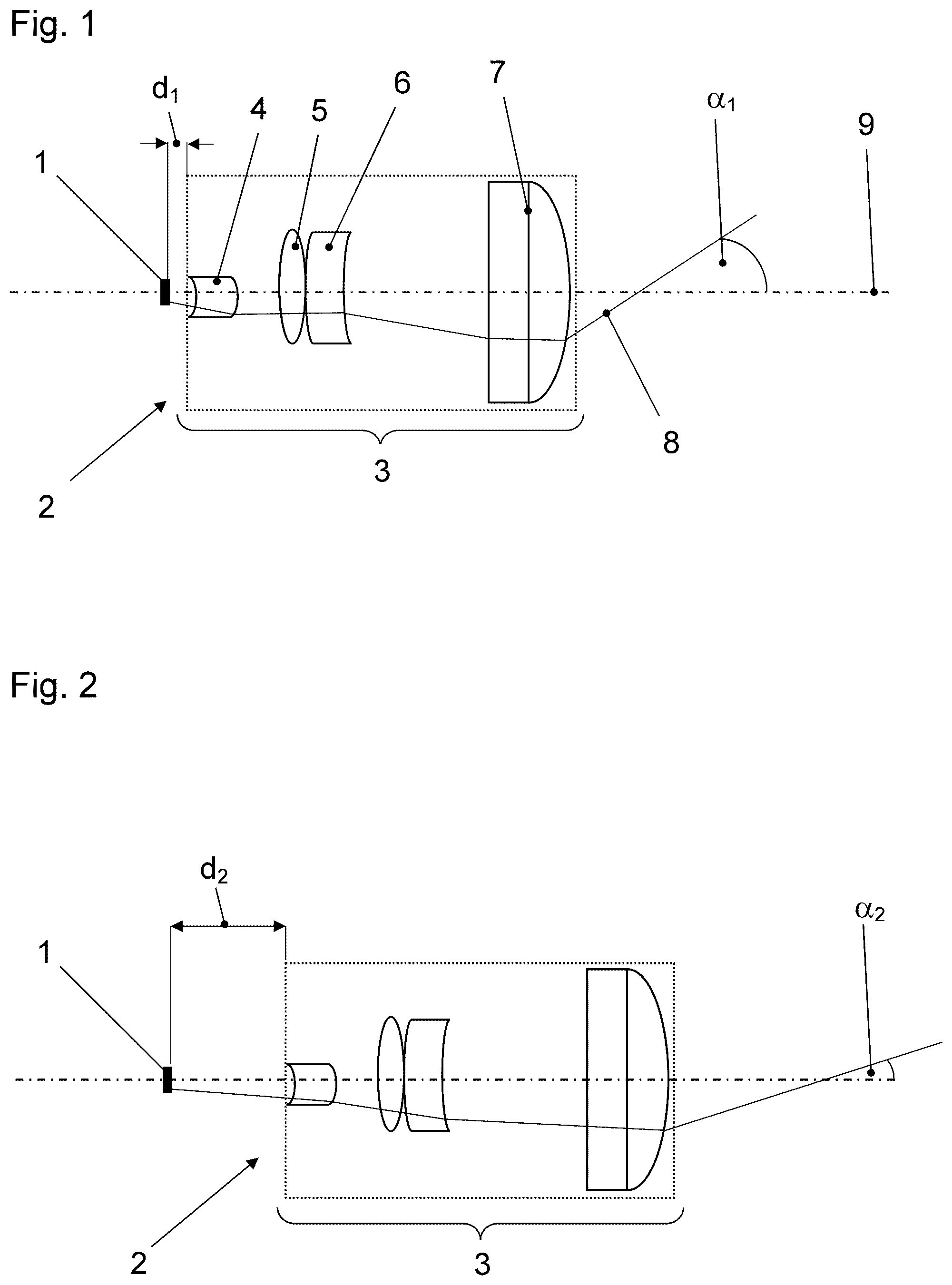 Patent US12504141 Figure 1 – Lighting device for a motor vehicle, in particular a high-definition headlamp