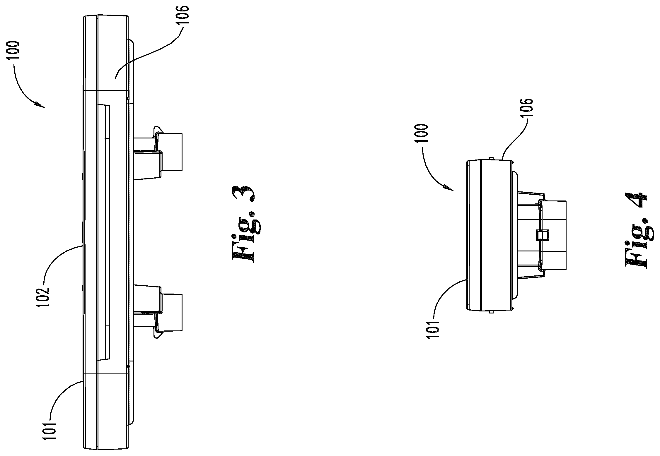 Patent US12504144 Figure 2 – Multi-colored vehicle rear lamp
