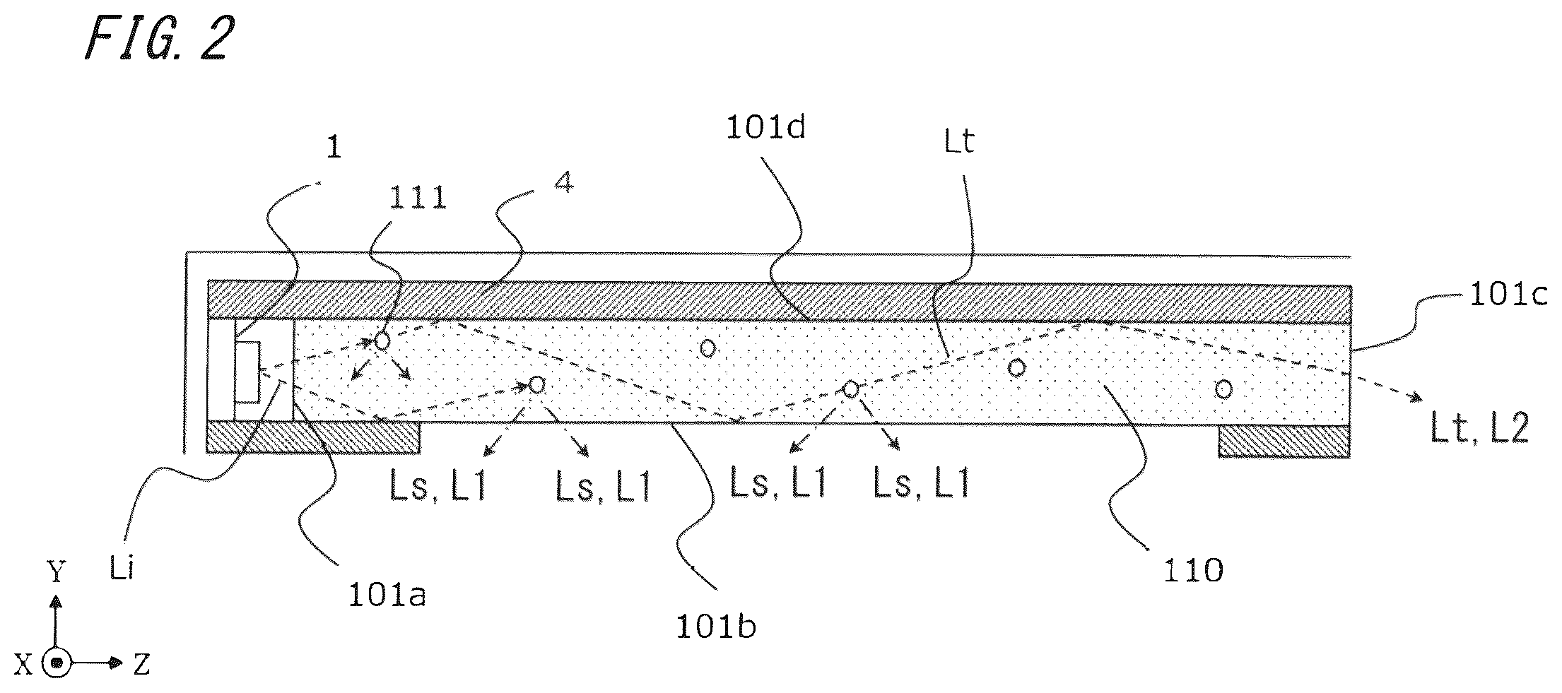 Patent US12504150 Figure 2 – Illumination device