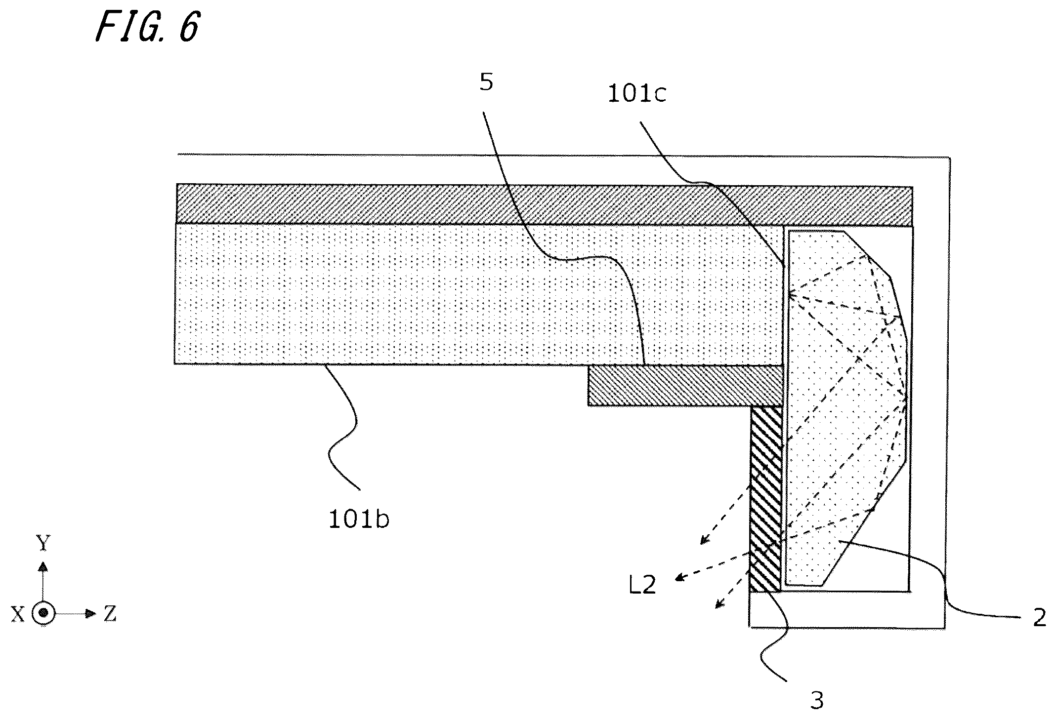 Patent US12504150 Figure 6 – Illumination device