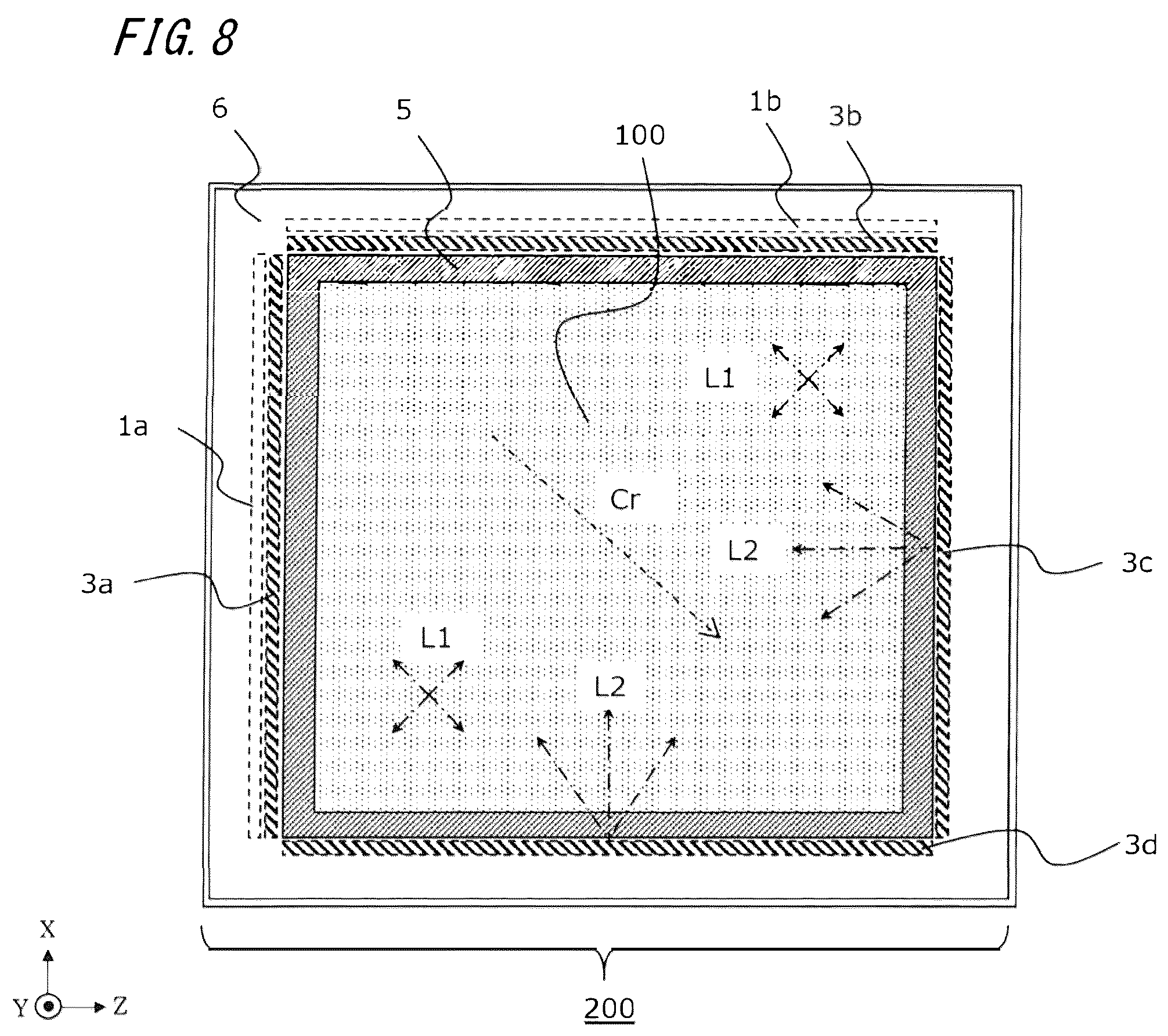 Patent US12504150 Figure 8 – Illumination device