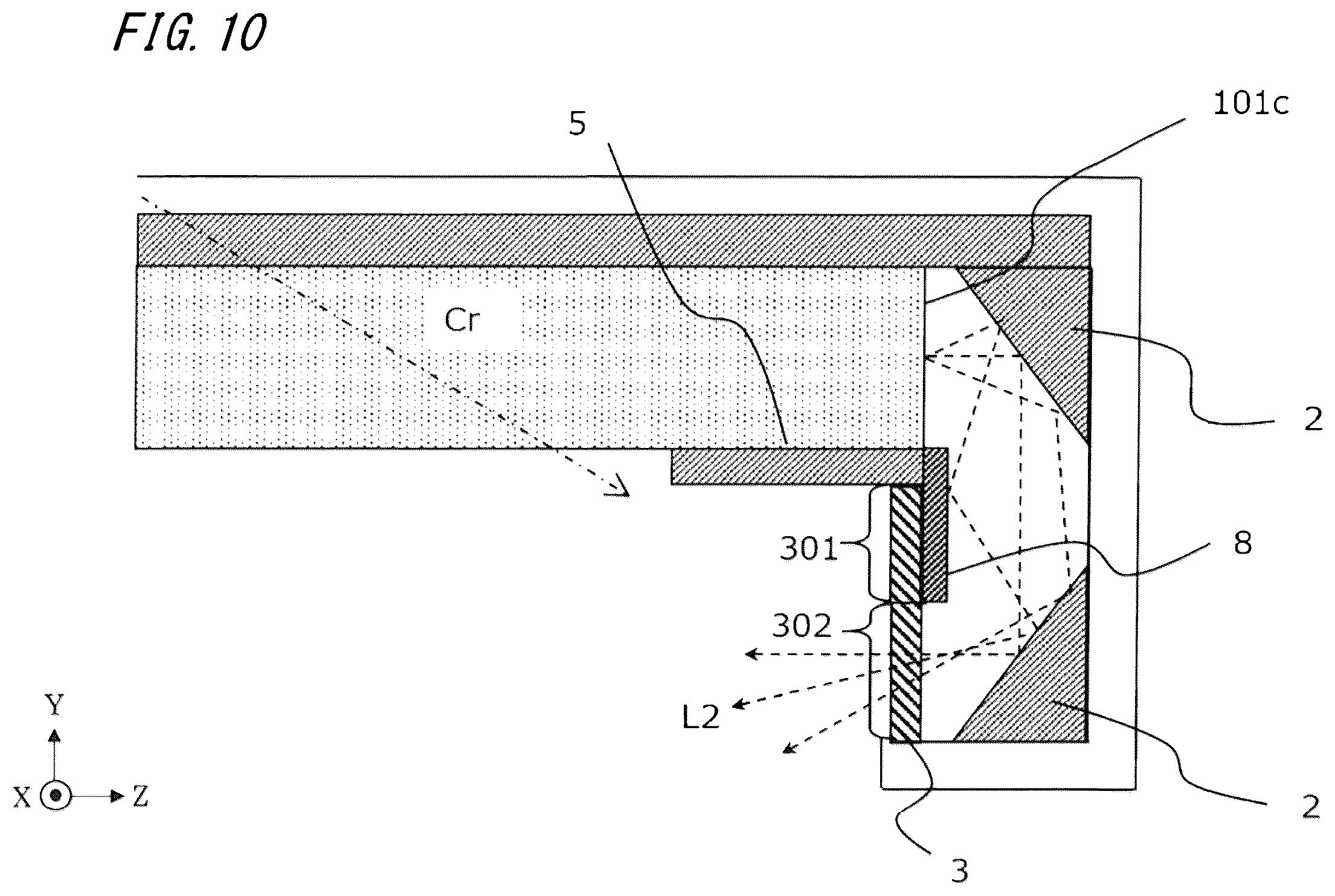 Patent US12504150 Figure 10 – Illumination device