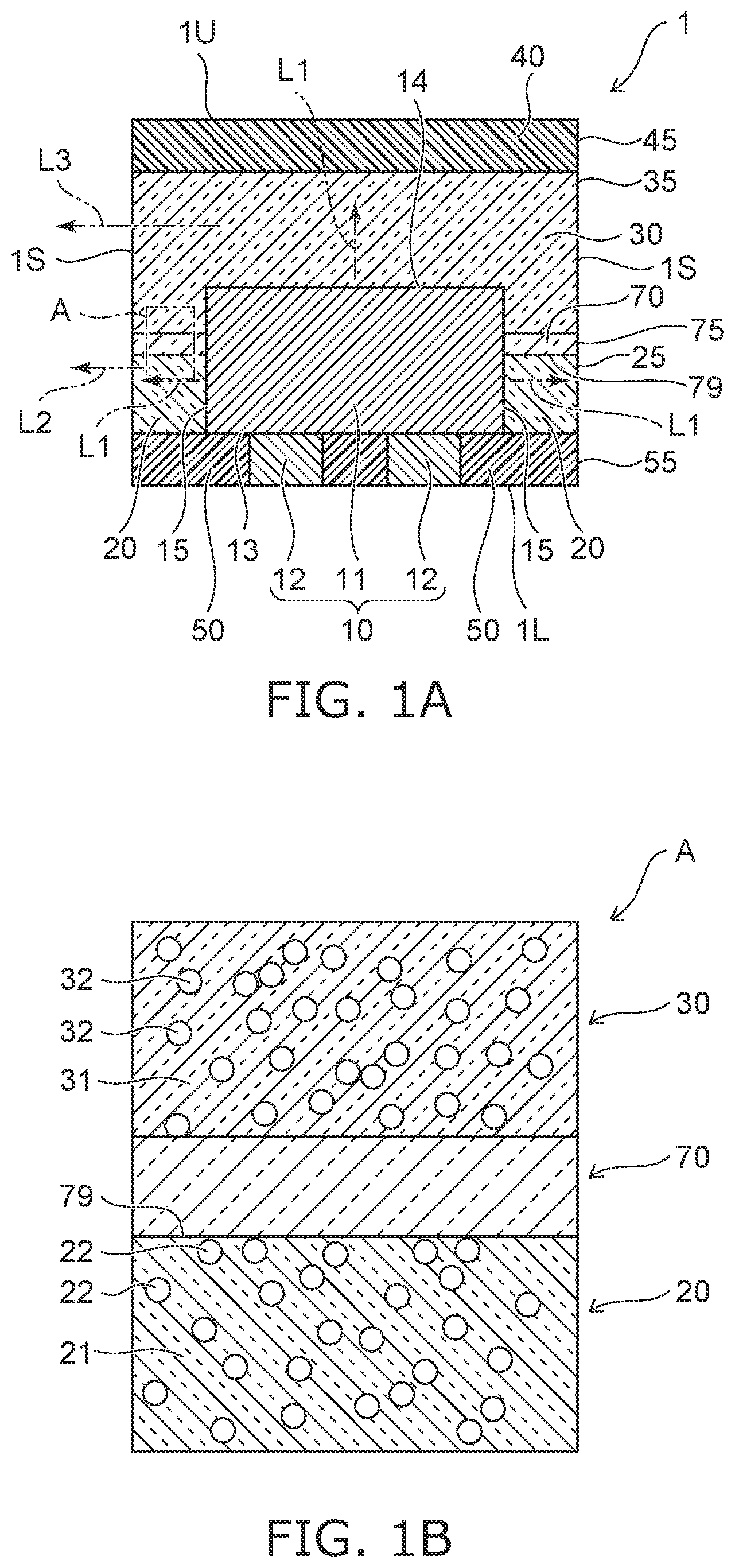 Patent US12504151 Figure 1 – Light-emitting device and surface-emitting light source