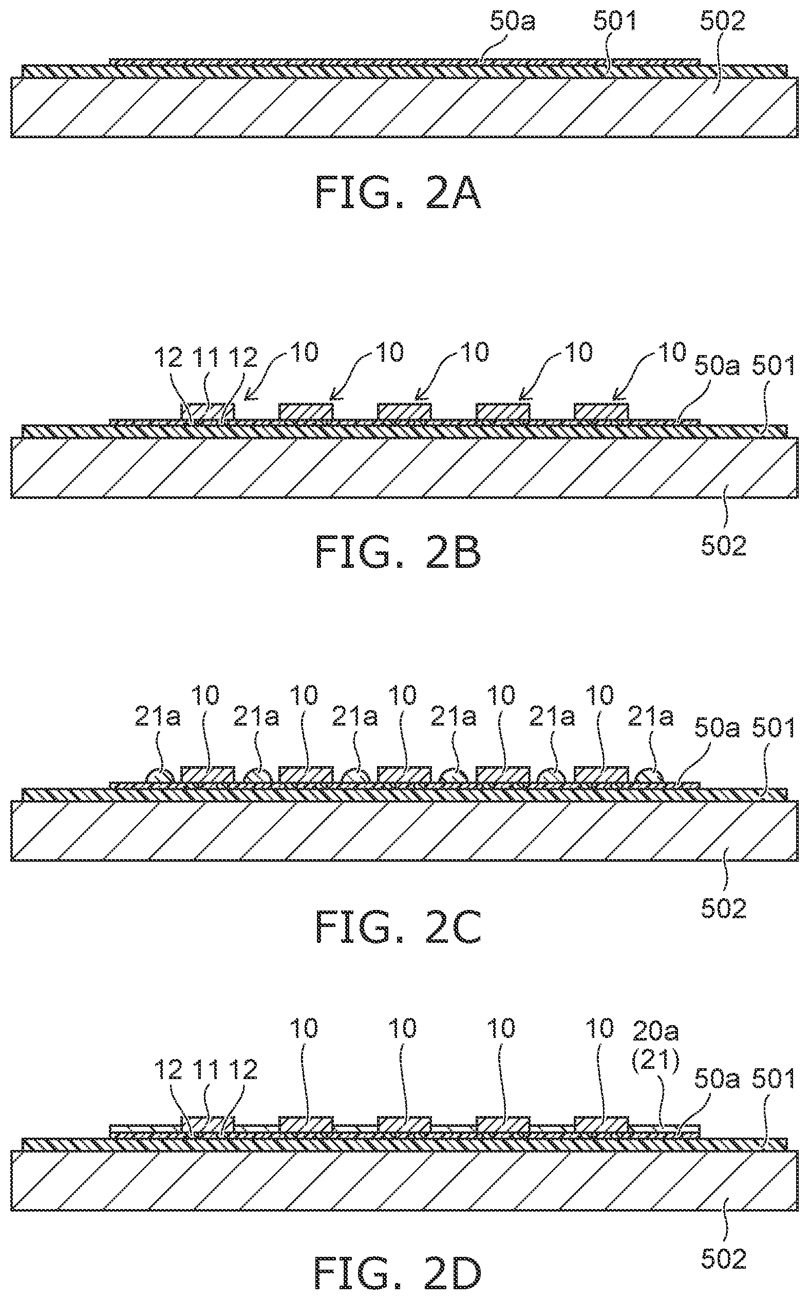 Patent US12504151 Figure 2 – Light-emitting device and surface-emitting light source