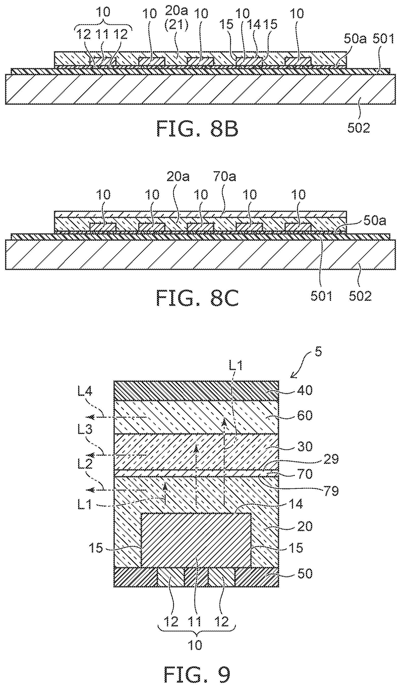 Patent US12504151 Figure 7 – Light-emitting device and surface-emitting light source