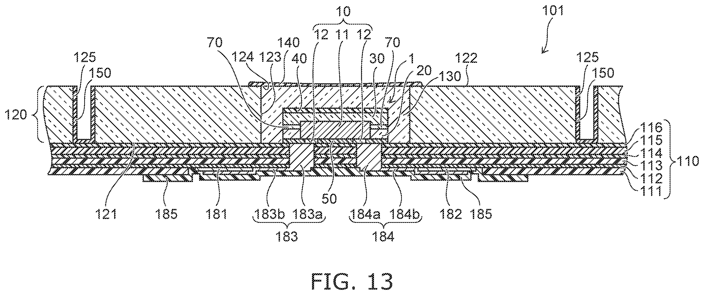 Patent US12504151 Figure 10 – Light-emitting device and surface-emitting light source